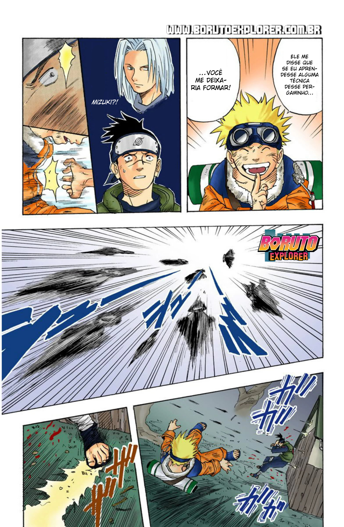 Read Naruto - Versão Colorida Oficial Manga Online