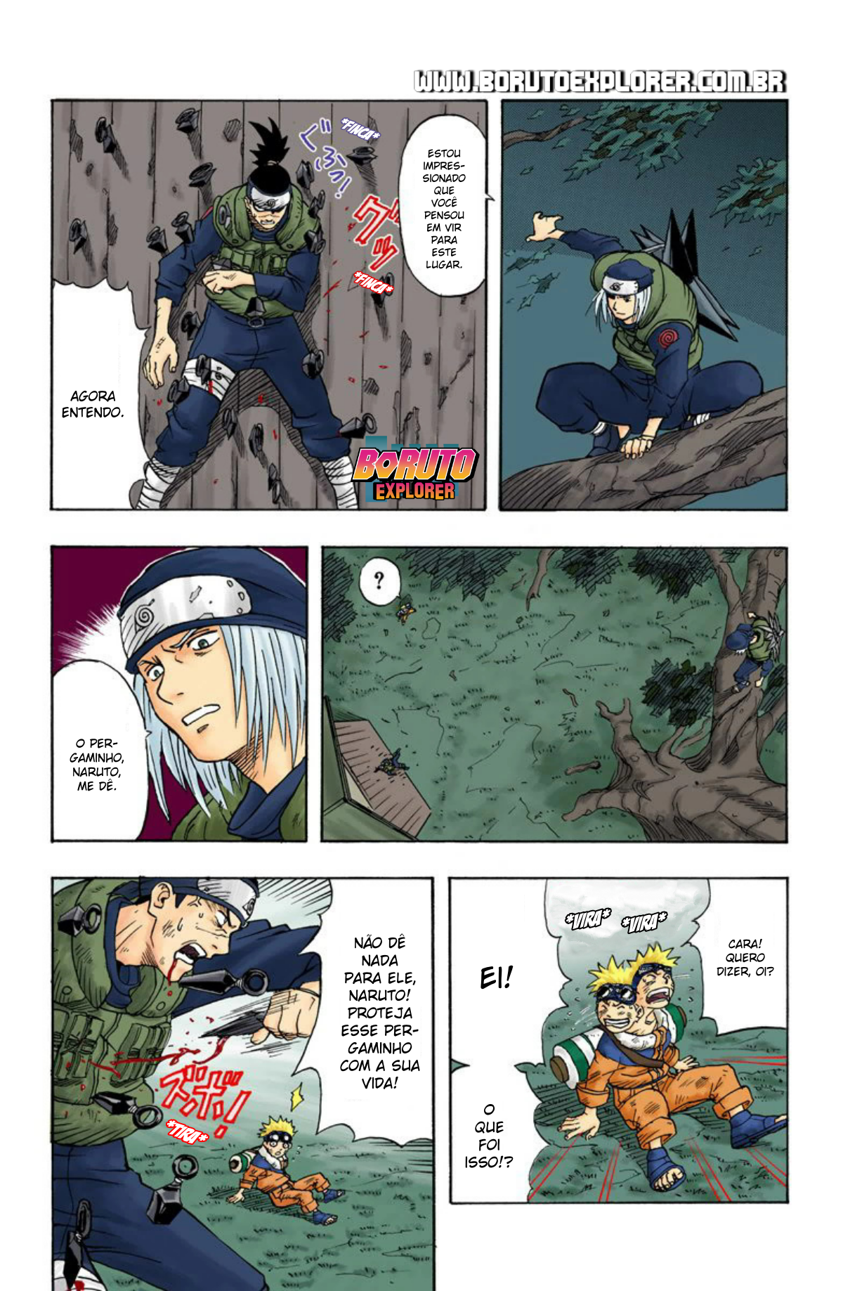 Read Naruto - Versão Colorida Oficial Manga Online