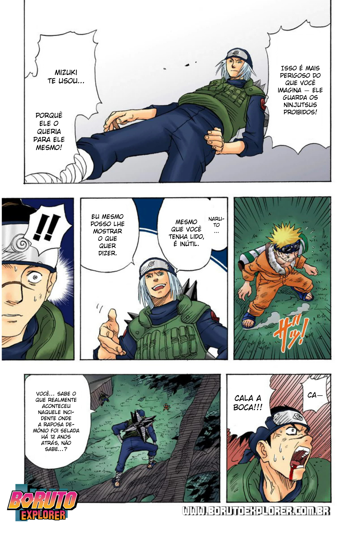 Read Naruto - Versão Colorida Oficial Manga Online