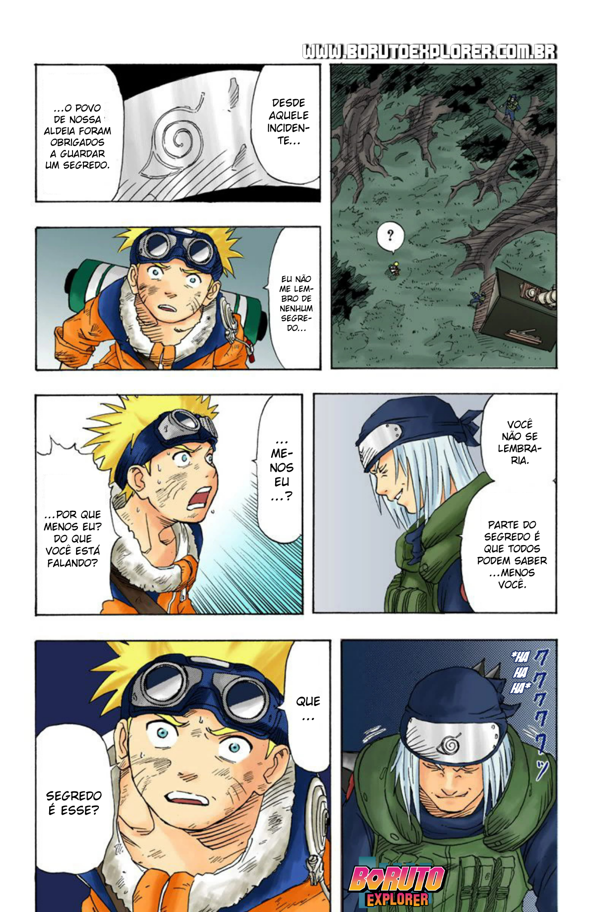 Read Naruto - Versão Colorida Oficial Manga Online