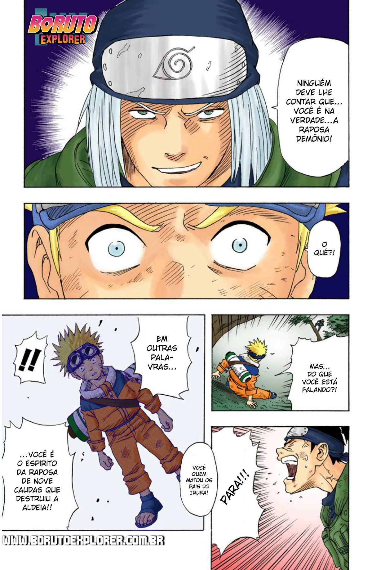 Read Naruto - Versão Colorida Oficial Manga Online