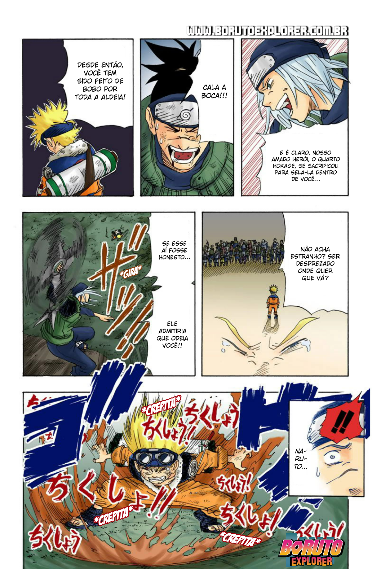 Read Naruto - Versão Colorida Oficial Manga Online