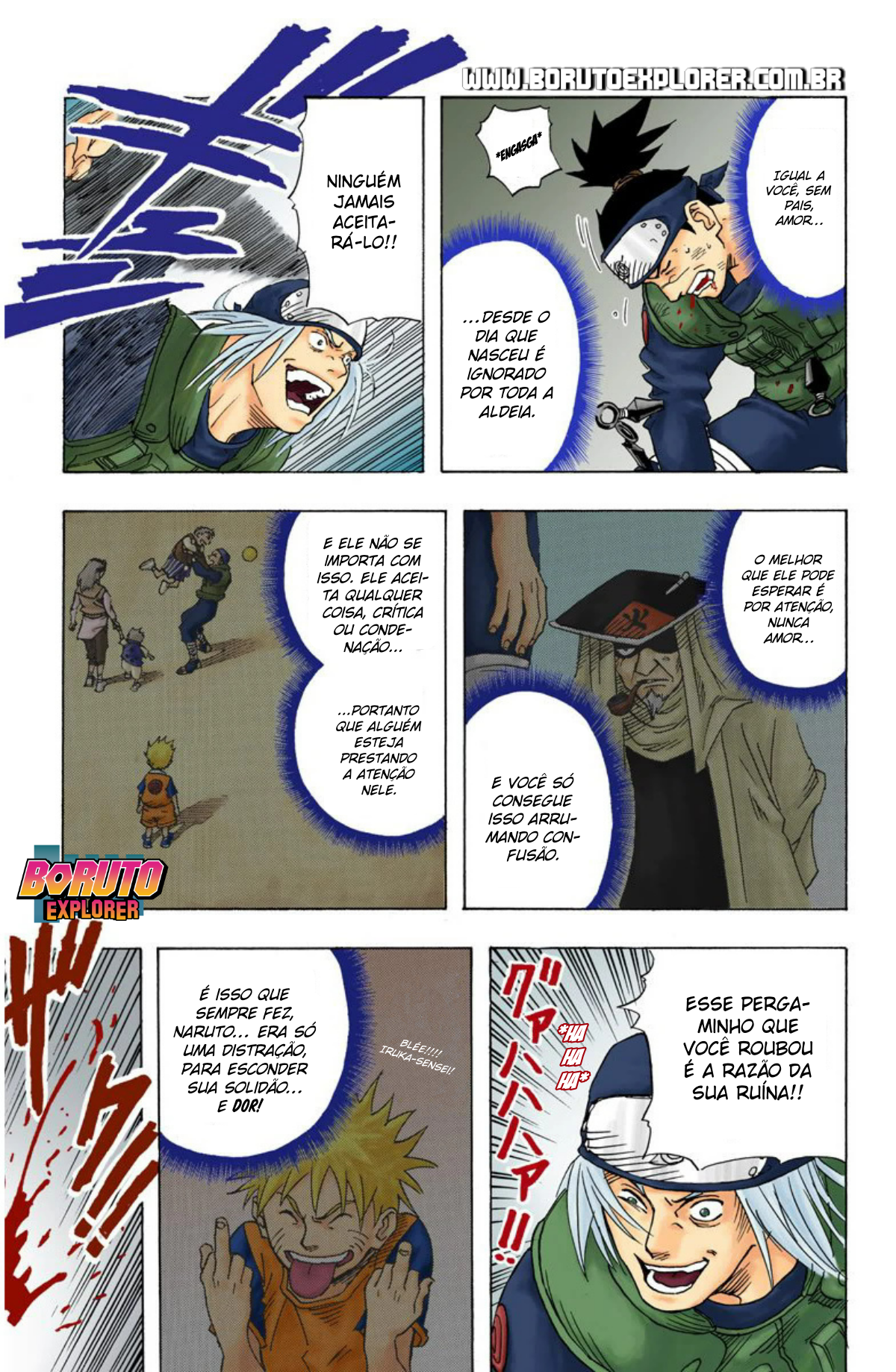 Read Naruto - Versão Colorida Oficial Manga Online