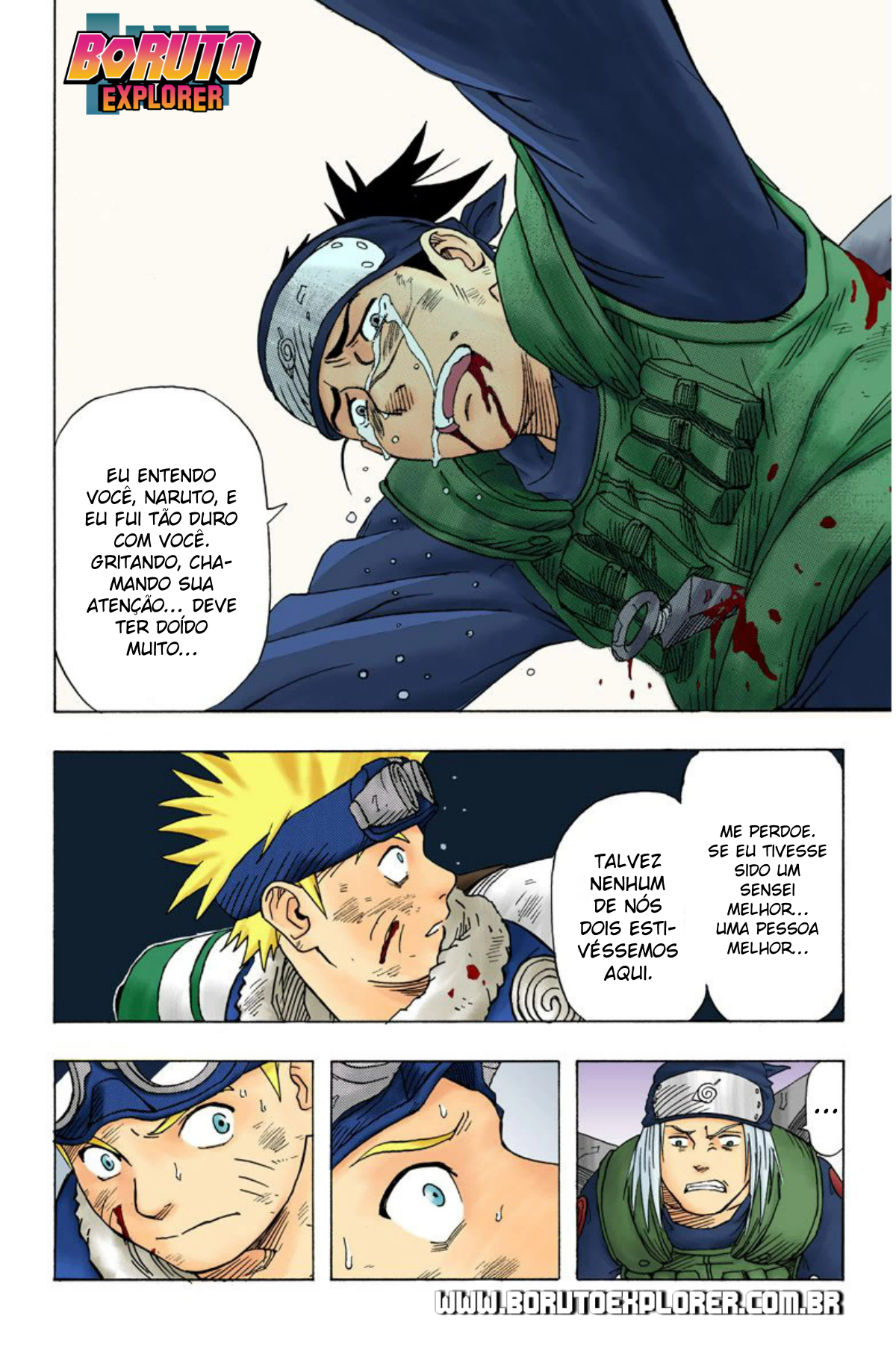 Read Naruto - Versão Colorida Oficial Manga Online