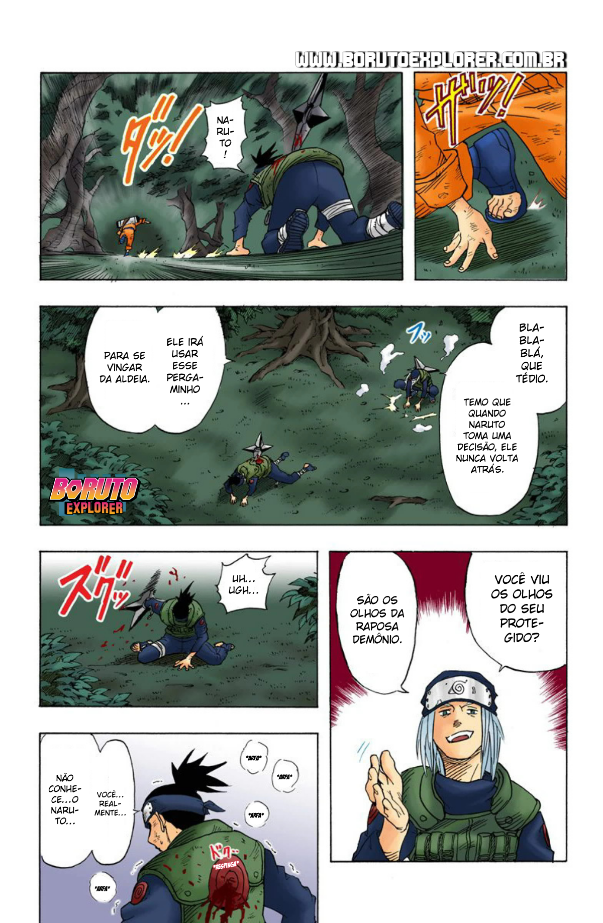 Read Naruto - Versão Colorida Oficial Manga Online