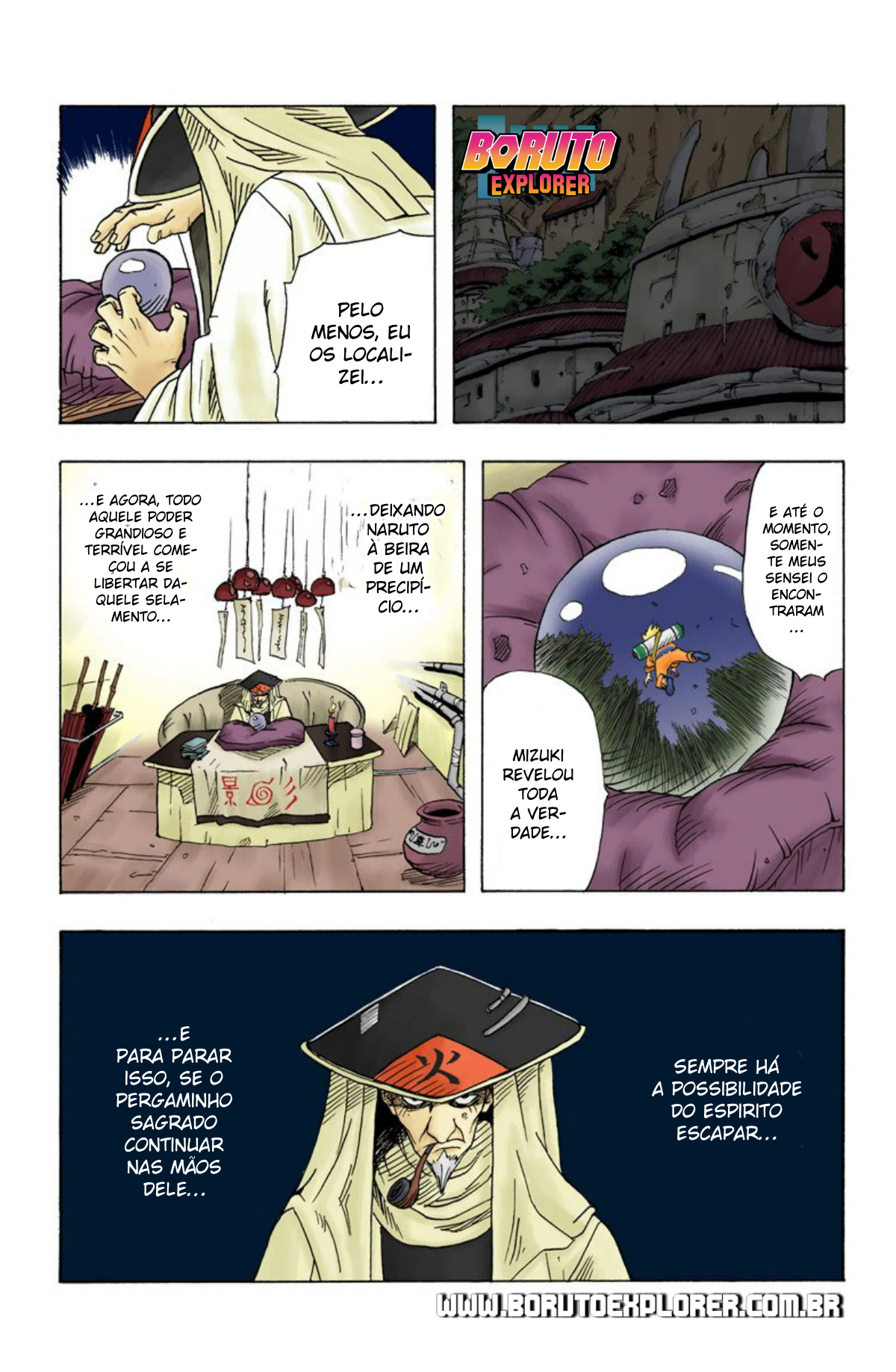 Read Naruto - Versão Colorida Oficial Manga Online