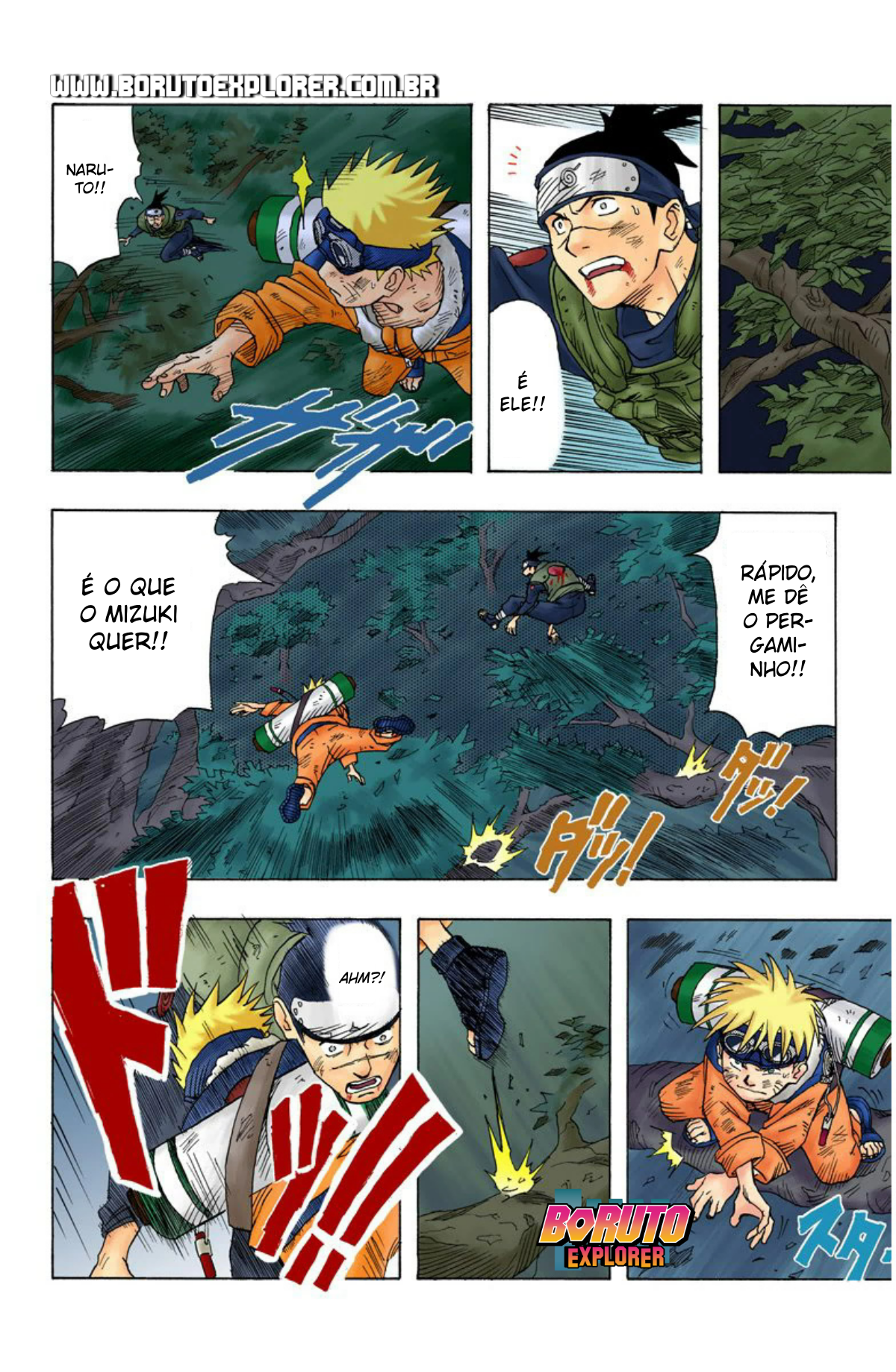 Read Naruto - Versão Colorida Oficial Manga Online