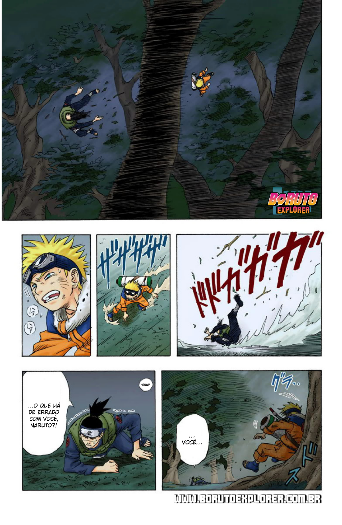 Read Naruto - Versão Colorida Oficial Manga Online