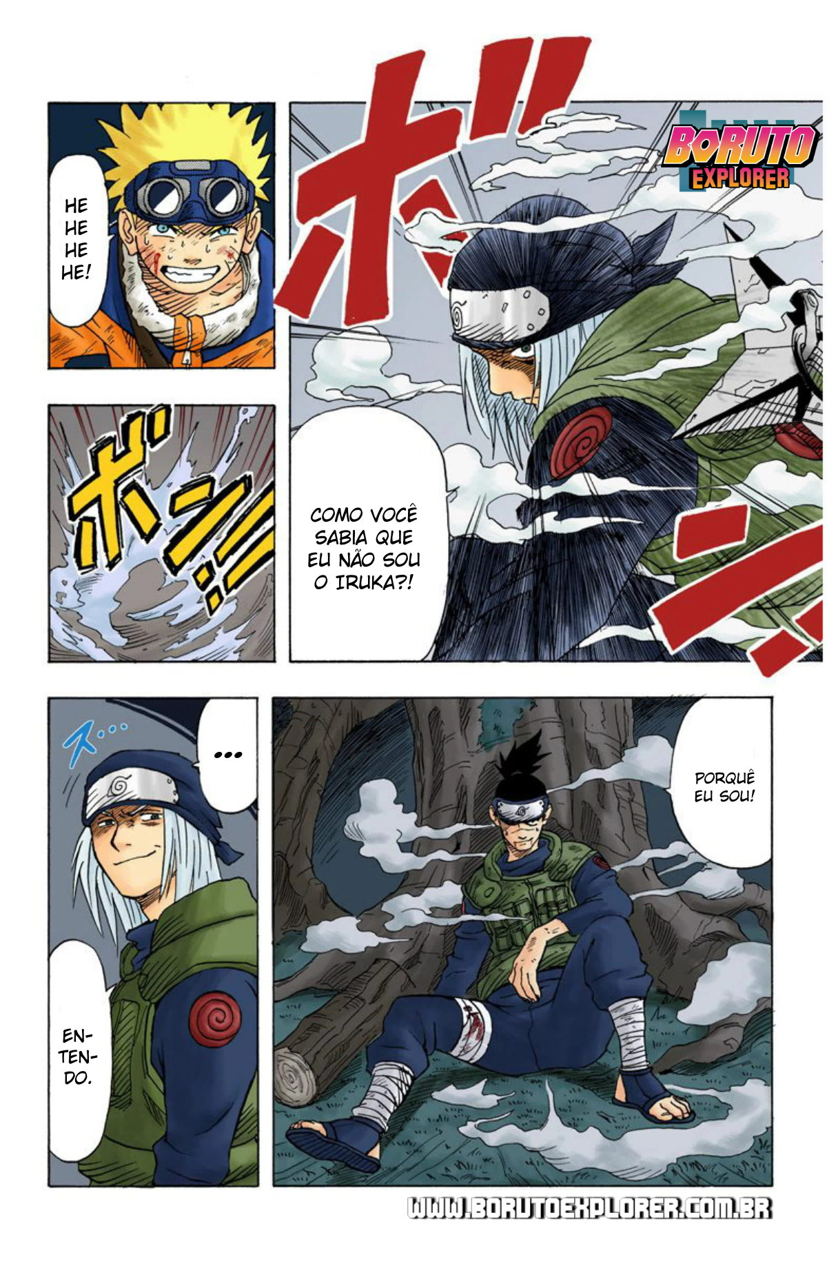 Read Naruto - Versão Colorida Oficial Manga Online