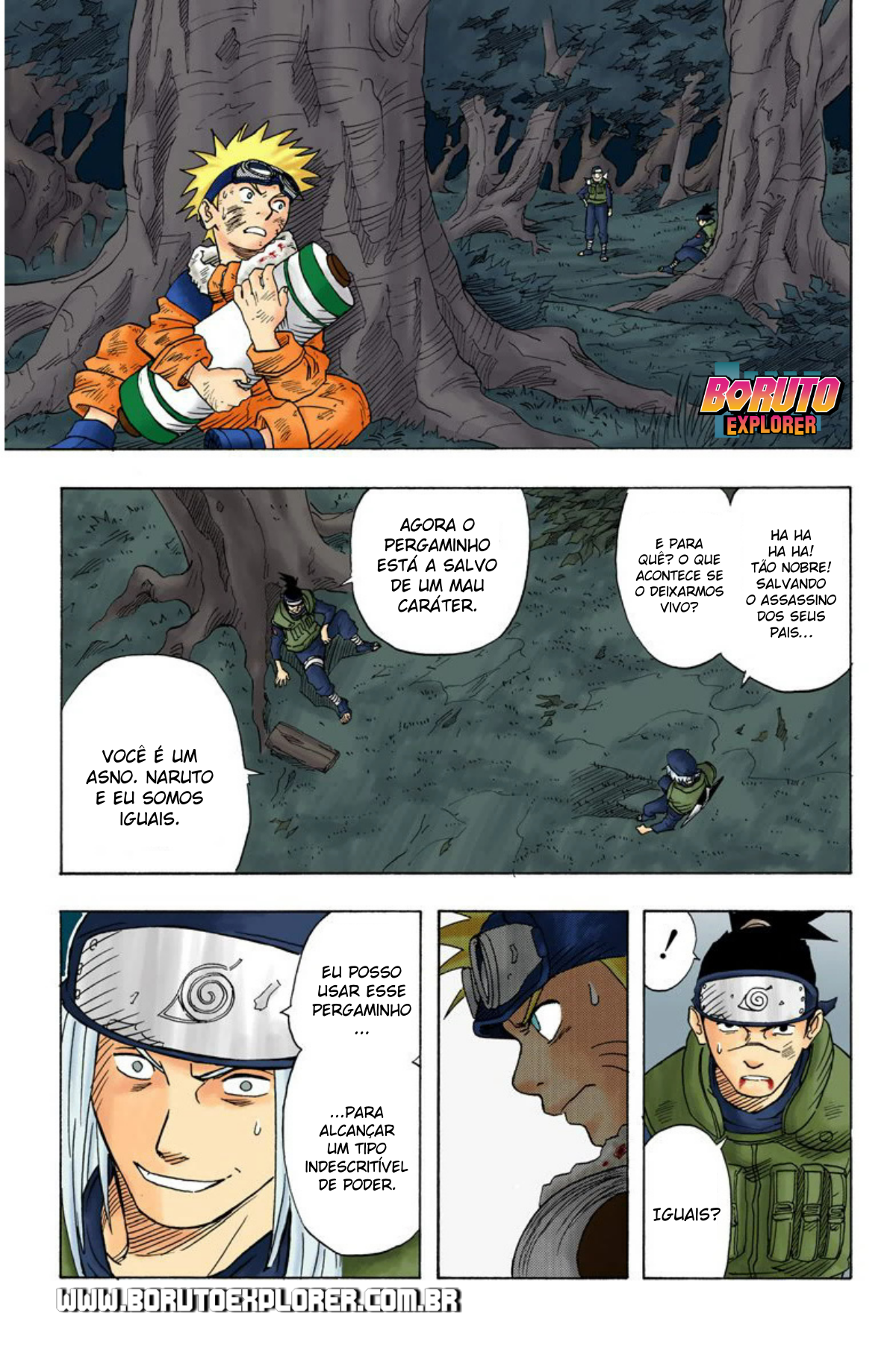 Read Naruto - Versão Colorida Oficial Manga Online