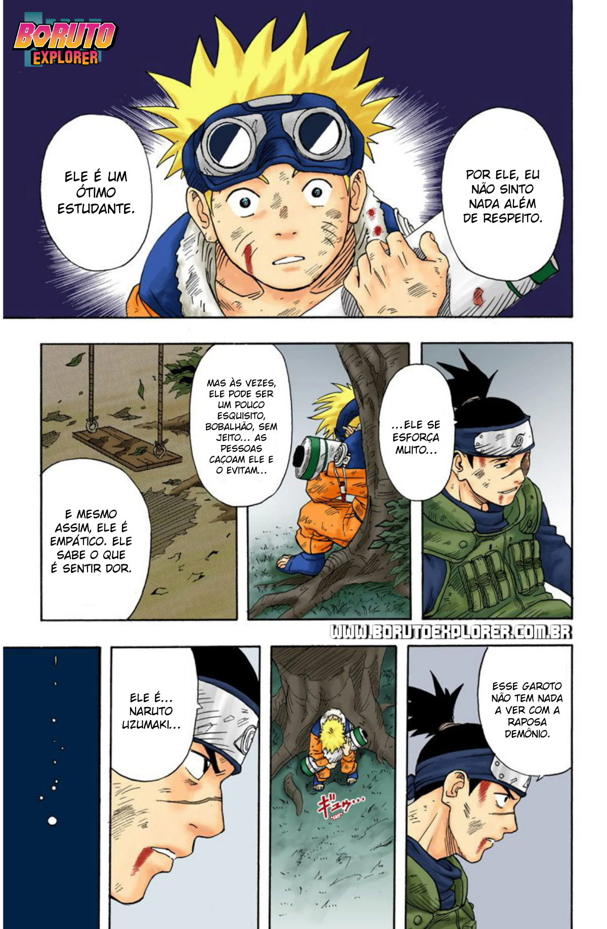 Read Naruto - Versão Colorida Oficial Manga Online