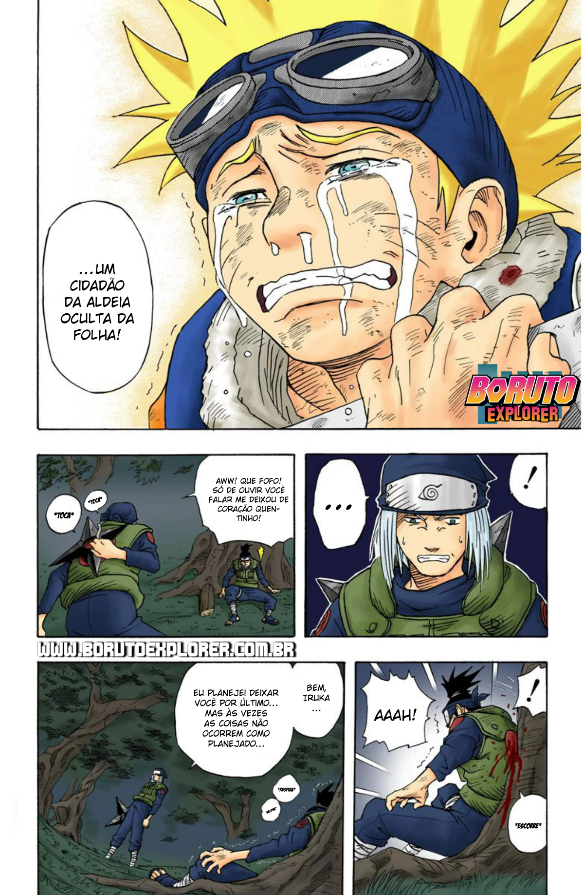 Read Naruto - Versão Colorida Oficial Manga Online