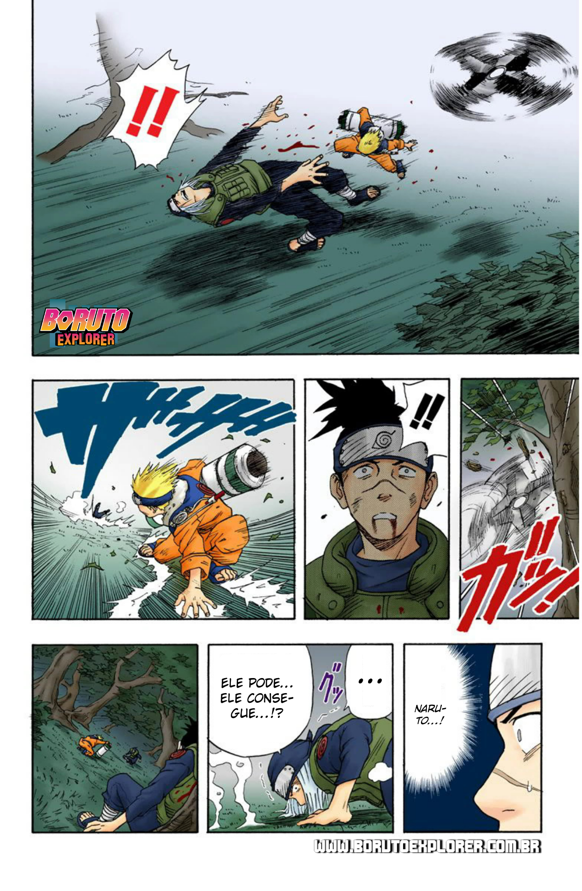 Read Naruto - Versão Colorida Oficial Manga Online