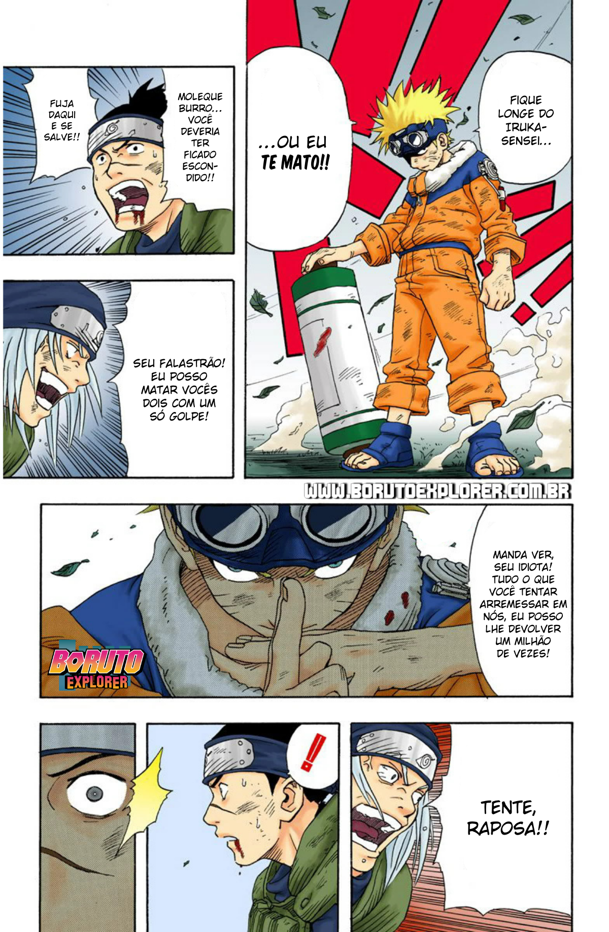 Read Naruto - Versão Colorida Oficial Manga Online