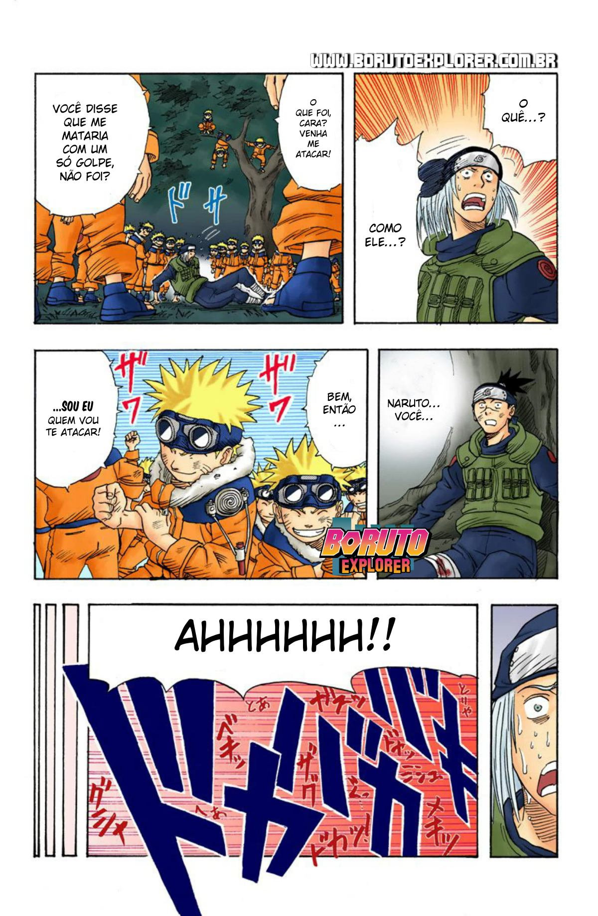 Read Naruto - Versão Colorida Oficial Manga Online