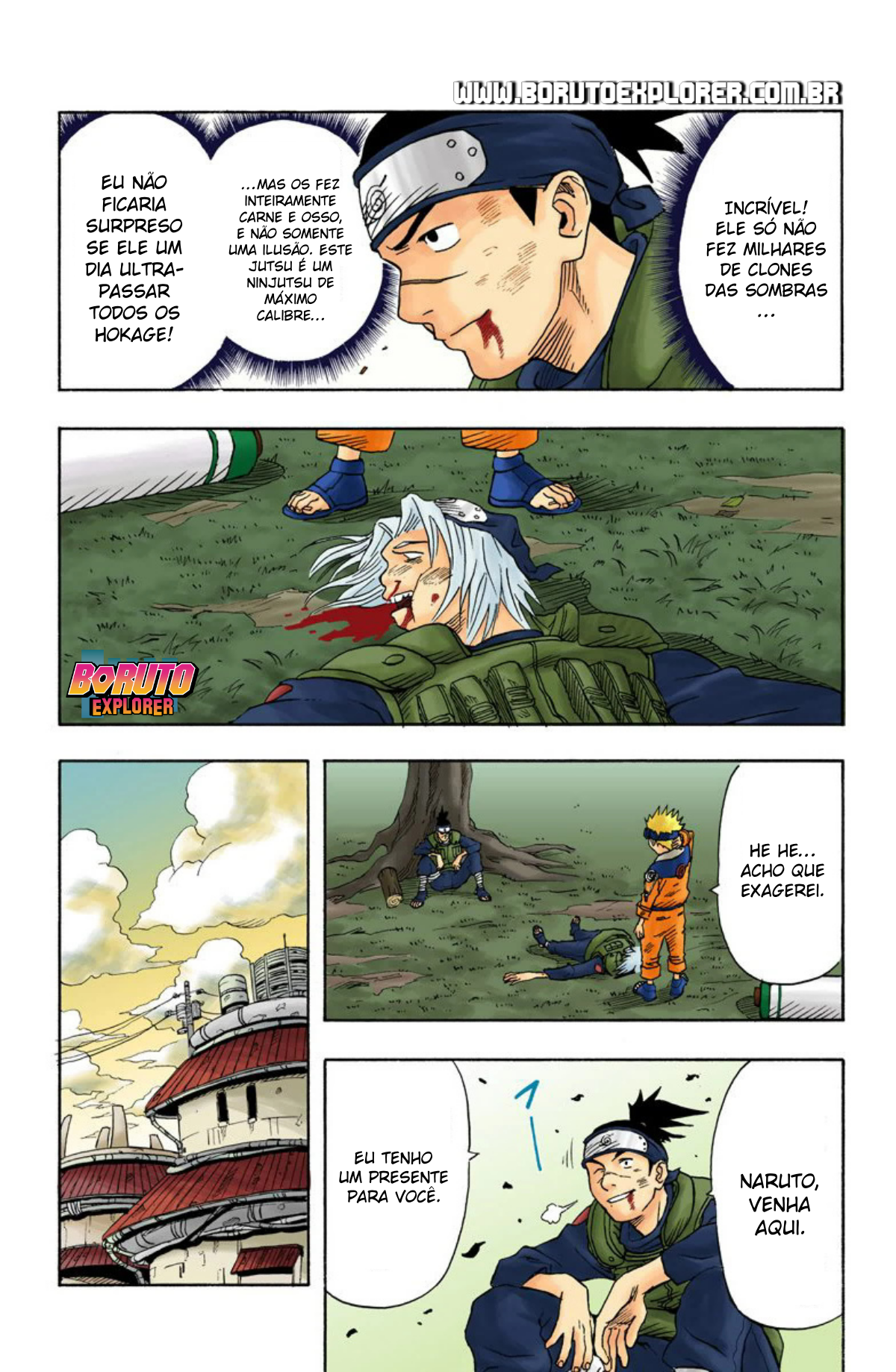 Read Naruto - Versão Colorida Oficial Manga Online