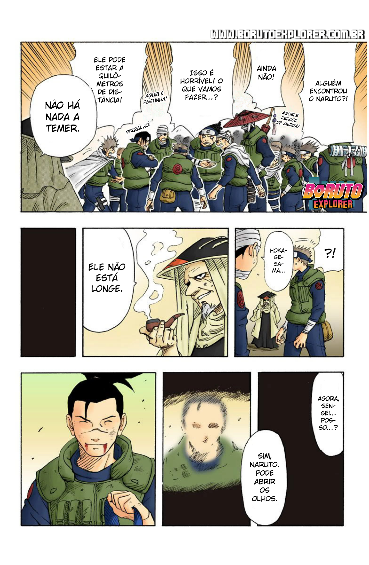 Read Naruto - Versão Colorida Oficial Manga Online