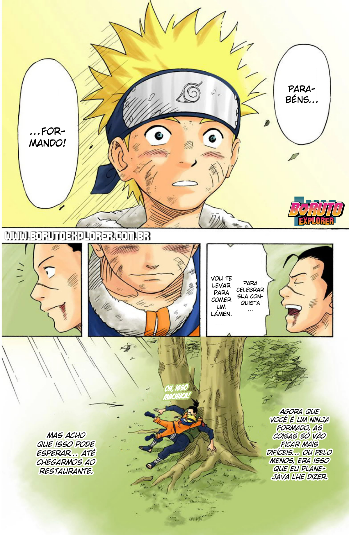 Read Naruto - Versão Colorida Oficial Manga Online