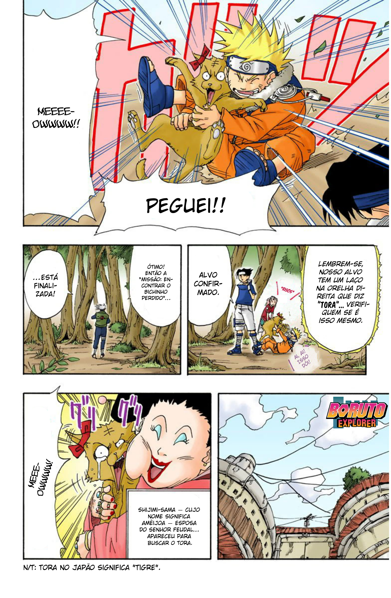 Read Naruto - Versão Colorida Oficial Manga Online