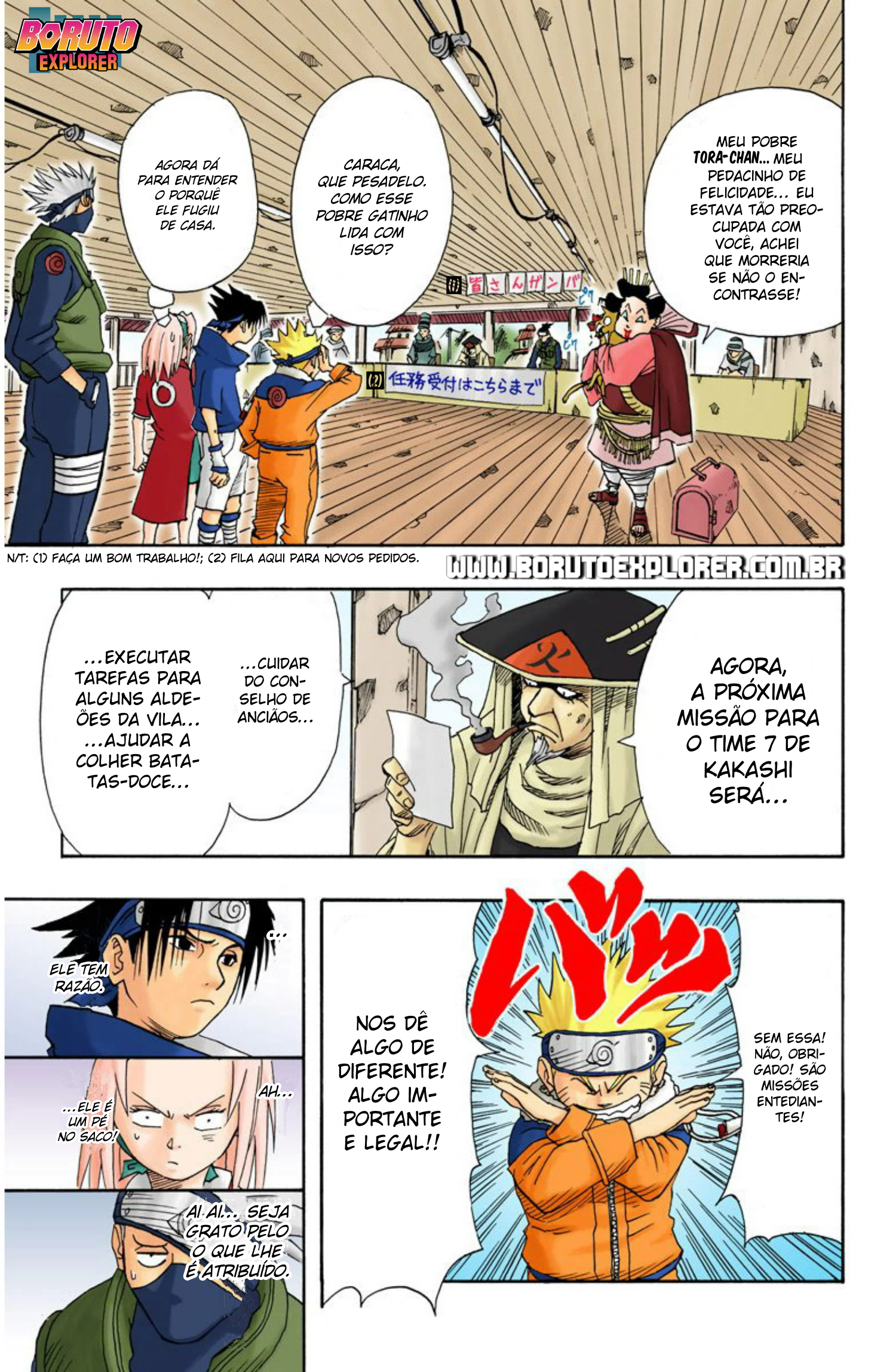 Read Naruto - Versão Colorida Oficial Manga Online