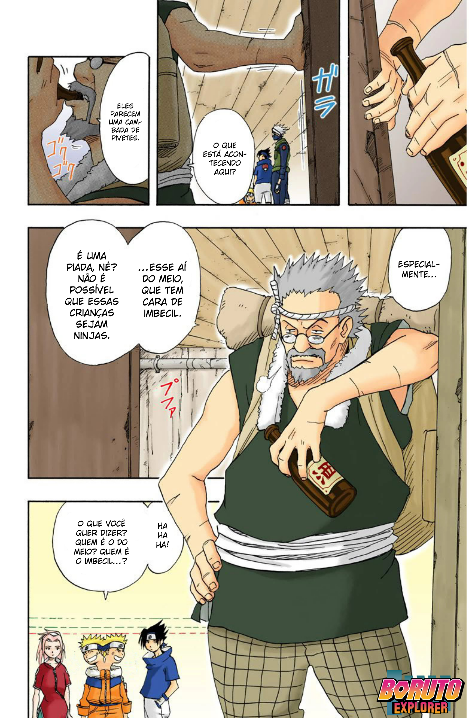 Read Naruto - Versão Colorida Oficial Manga Online