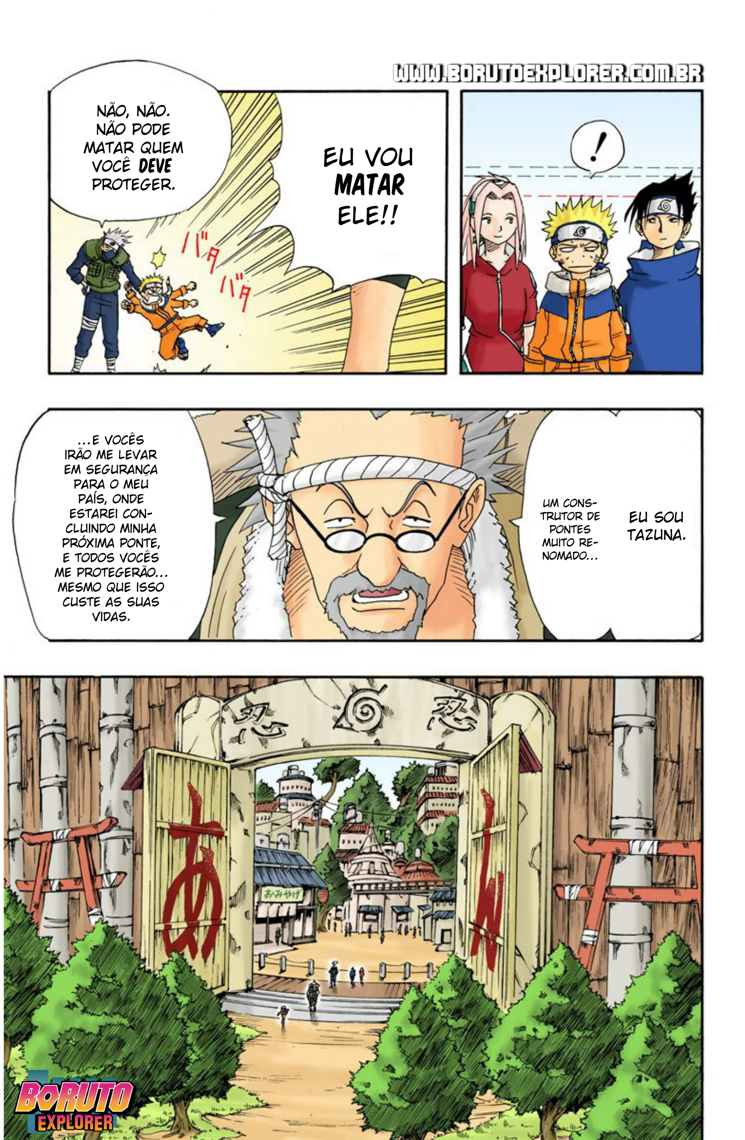 Read Naruto - Versão Colorida Oficial Manga Online