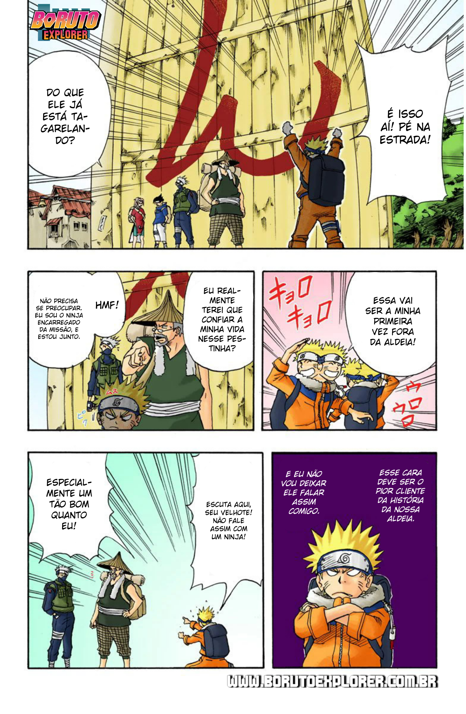 Read Naruto - Versão Colorida Oficial Manga Online