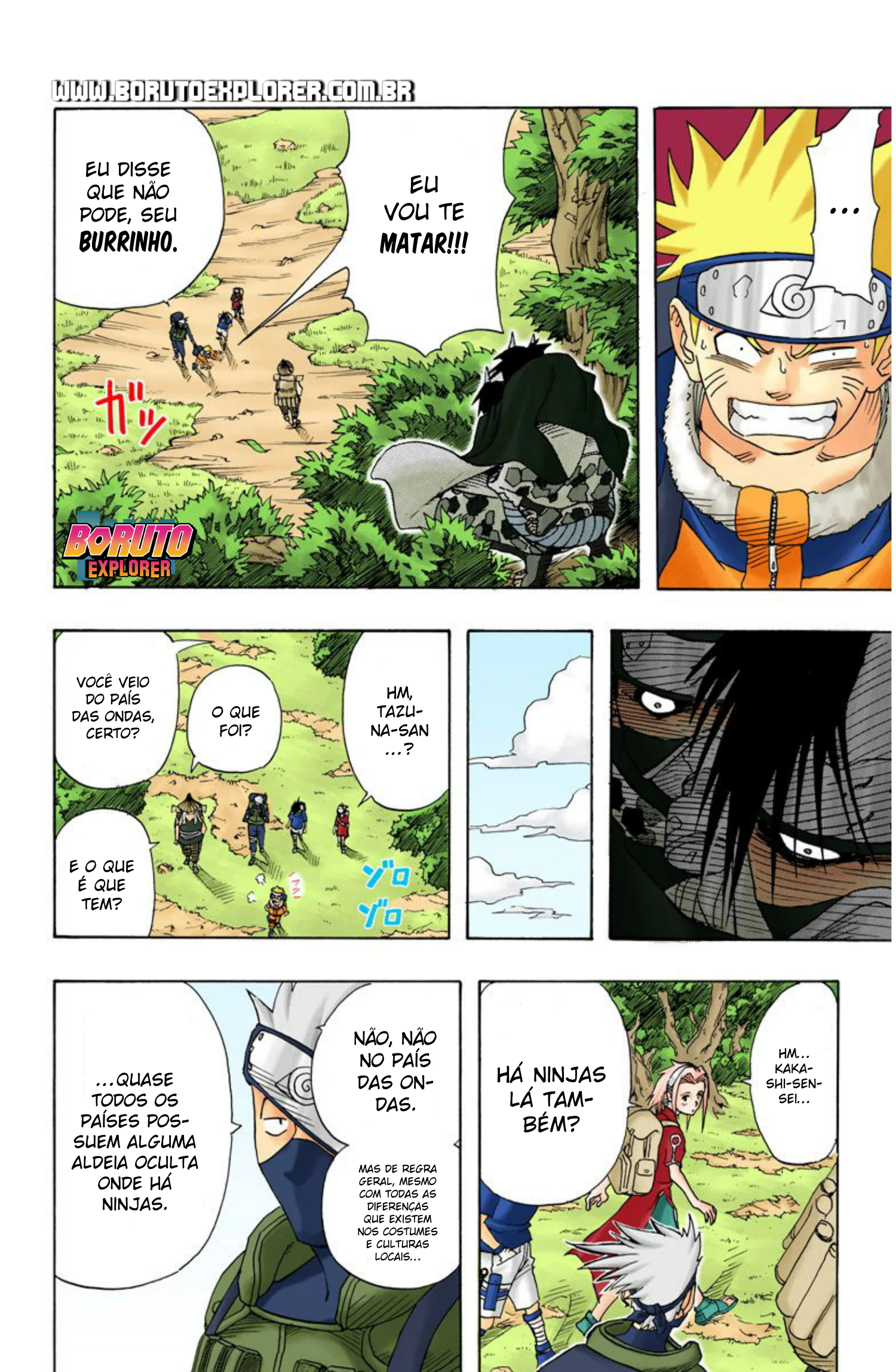 Read Naruto - Versão Colorida Oficial Manga Online