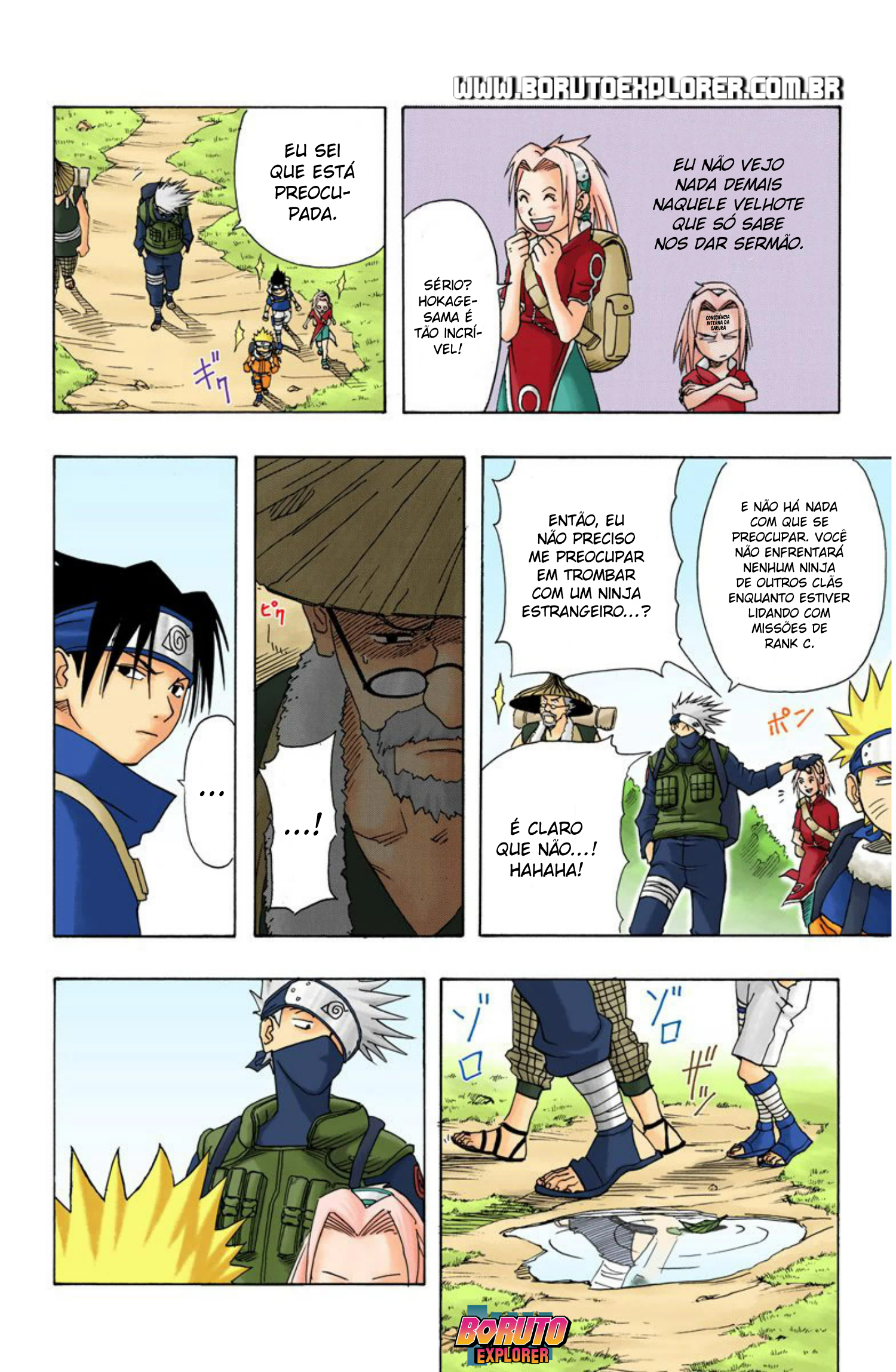 Read Naruto - Versão Colorida Oficial Manga Online