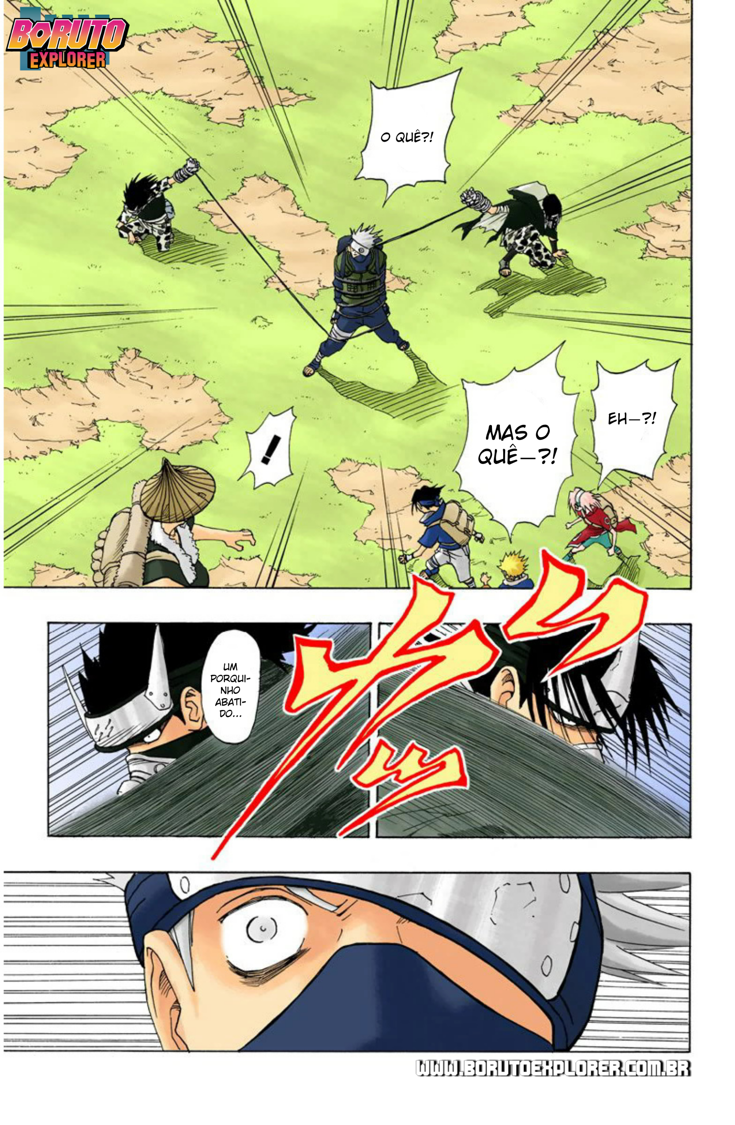 Read Naruto - Versão Colorida Oficial Manga Online