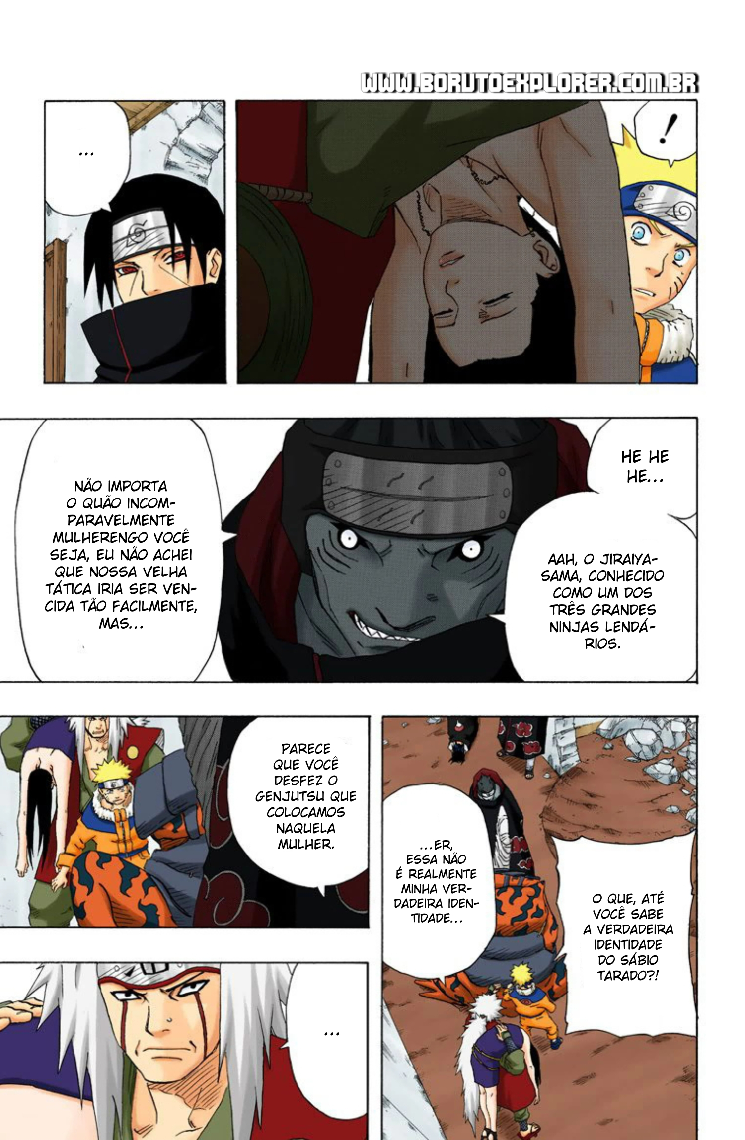 Read Naruto - Versão Colorida Oficial Manga Online