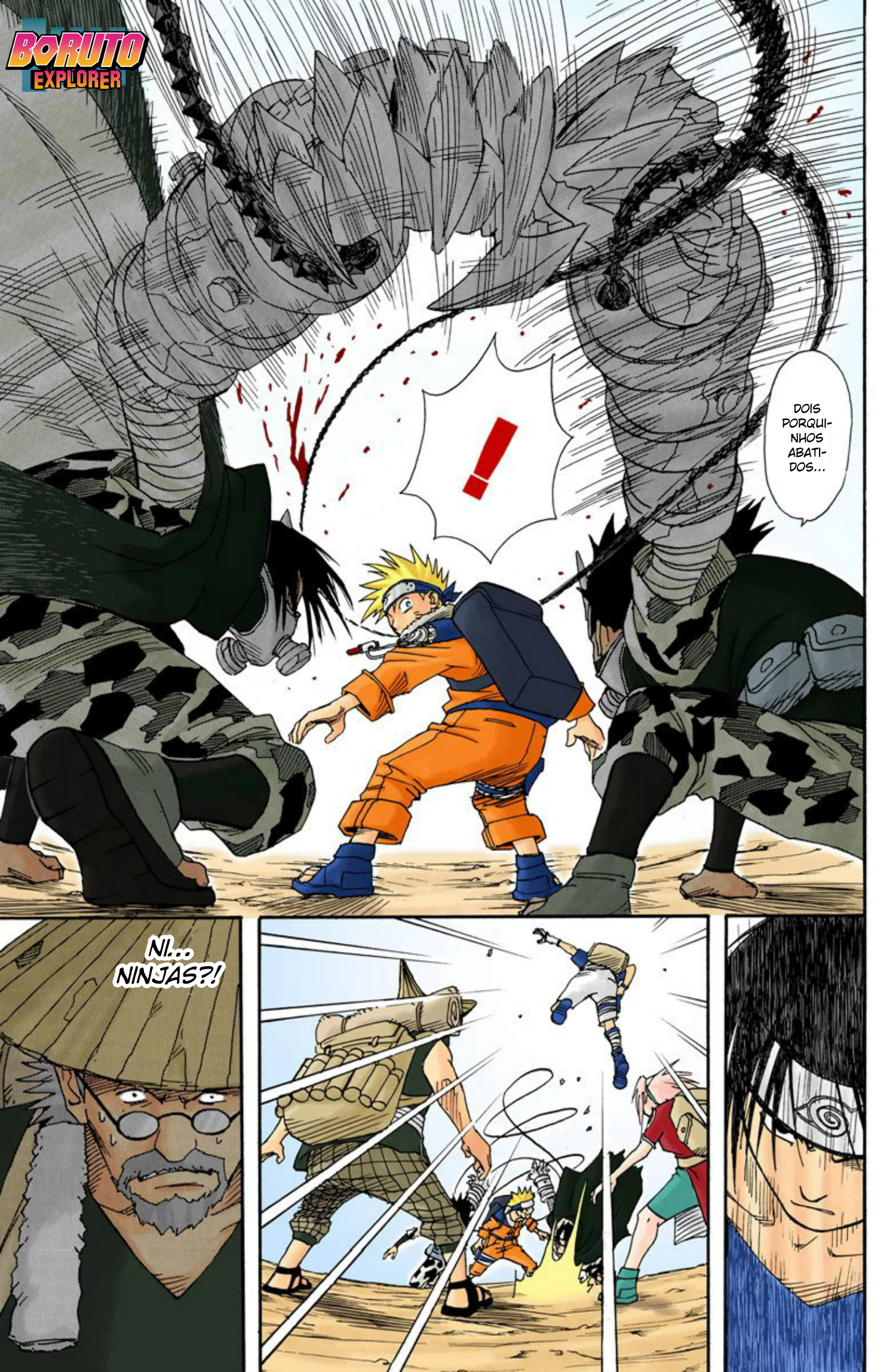 Read Naruto - Versão Colorida Oficial Manga Online