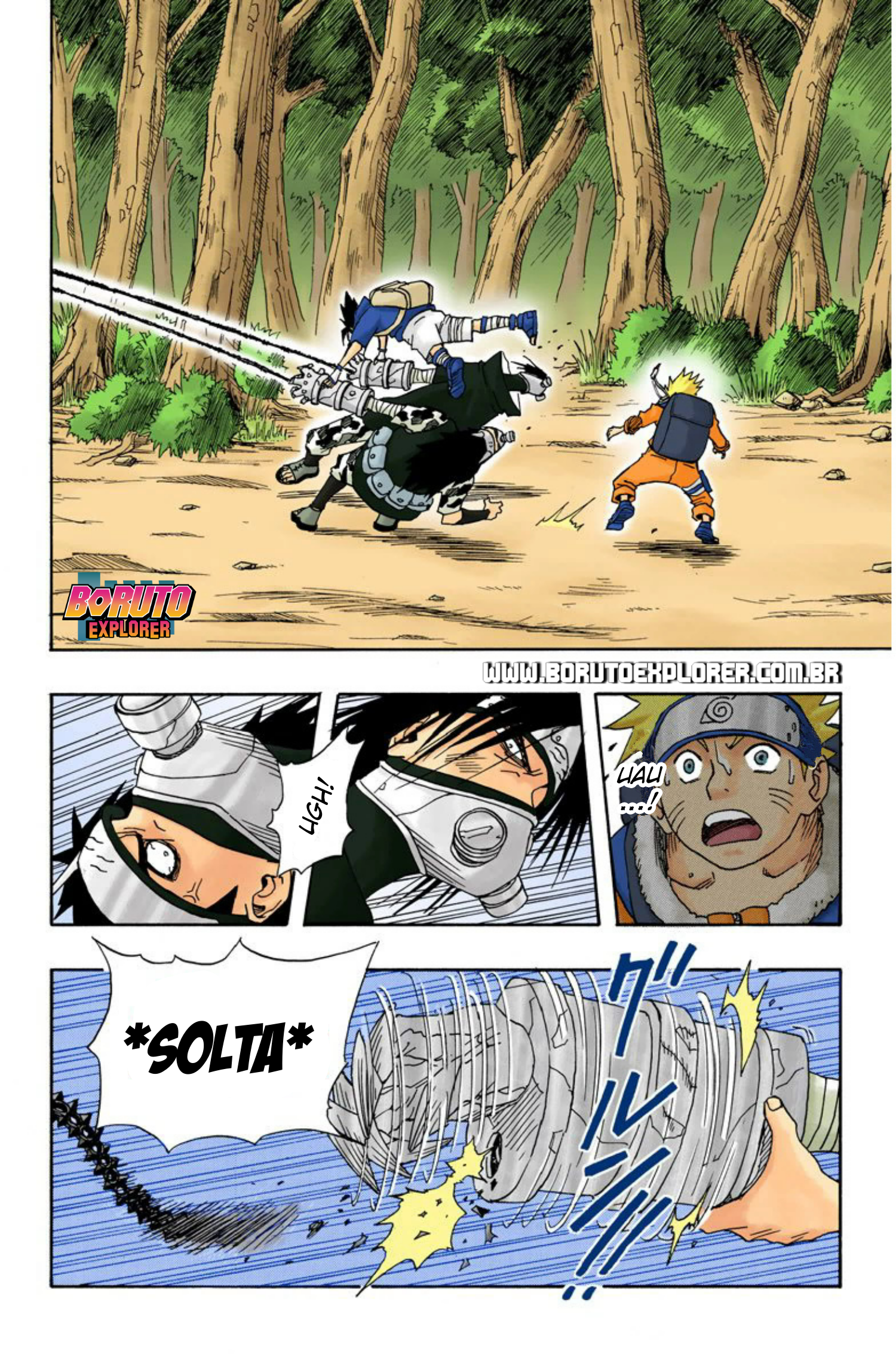 Read Naruto - Versão Colorida Oficial Manga Online
