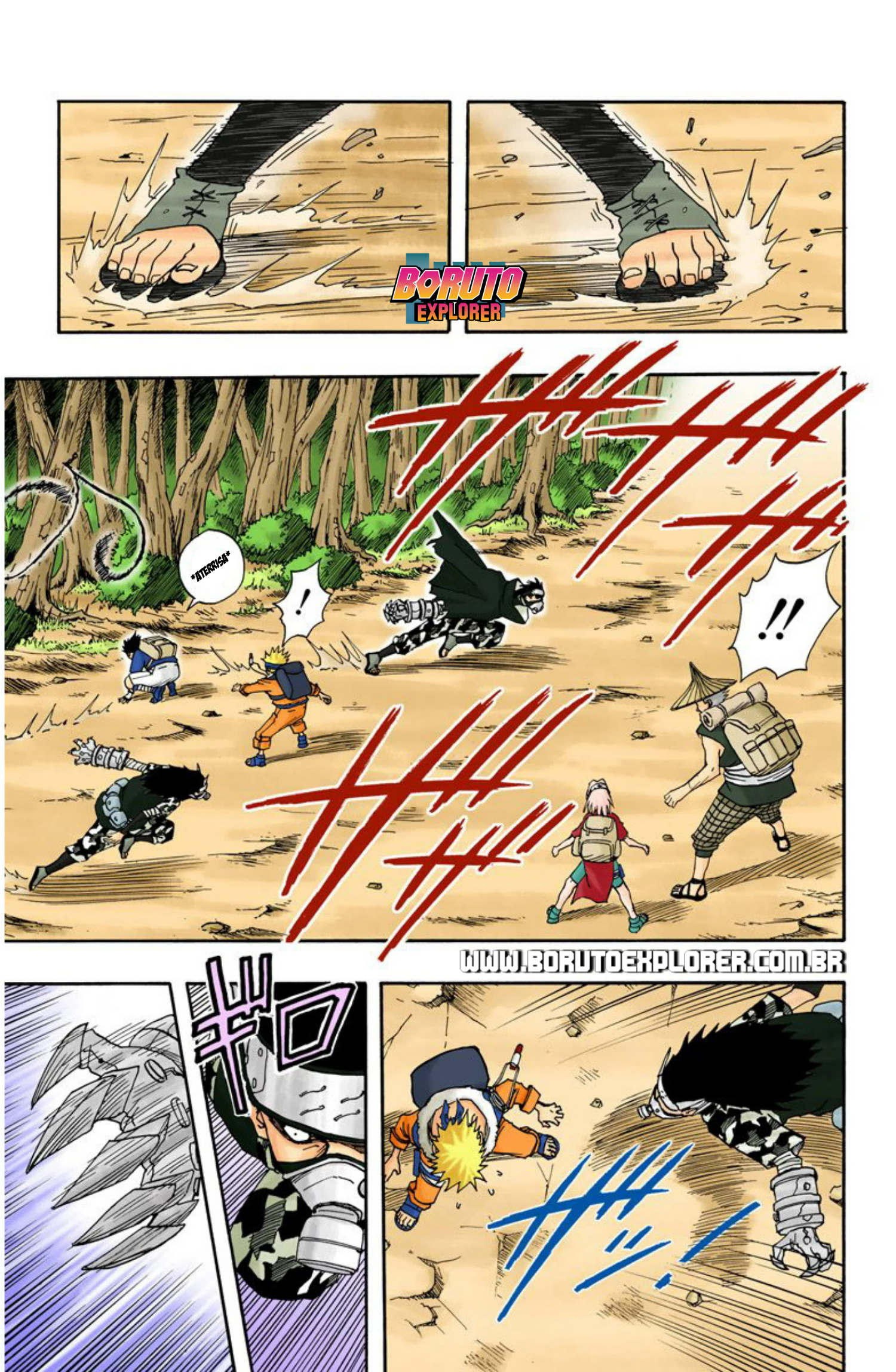 Read Naruto - Versão Colorida Oficial Manga Online