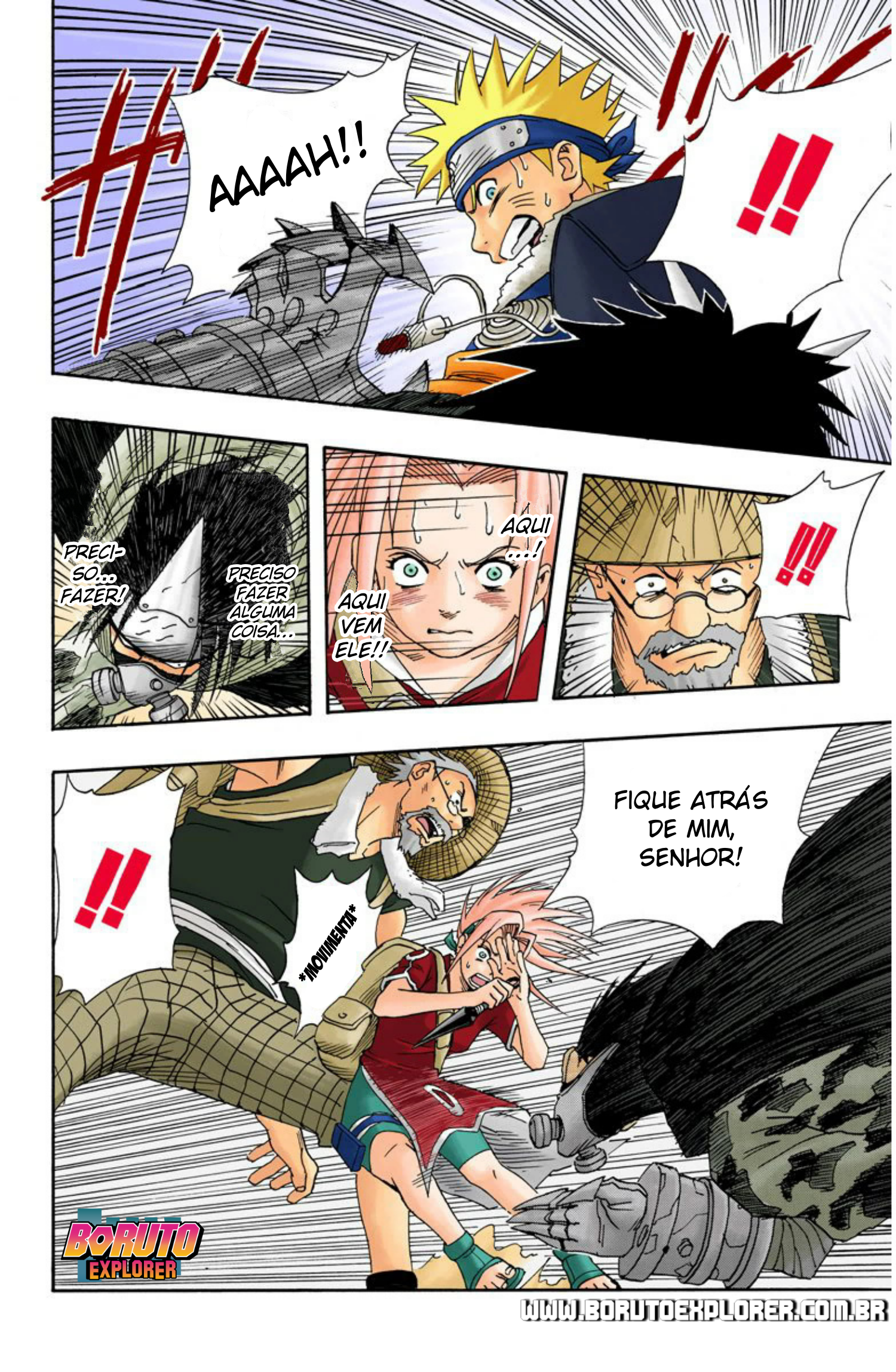 Read Naruto - Versão Colorida Oficial Manga Online