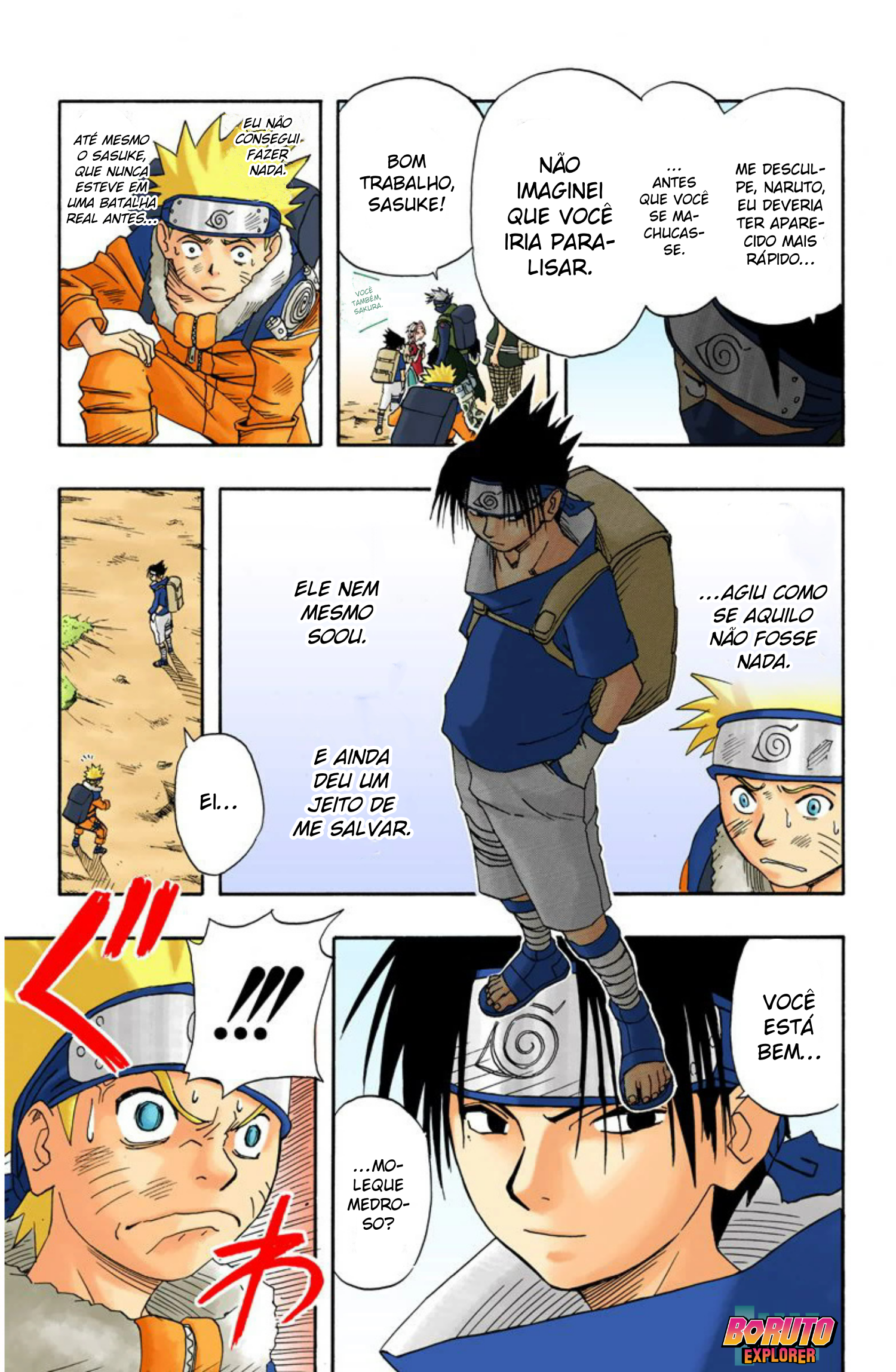 Read Naruto - Versão Colorida Oficial Manga Online