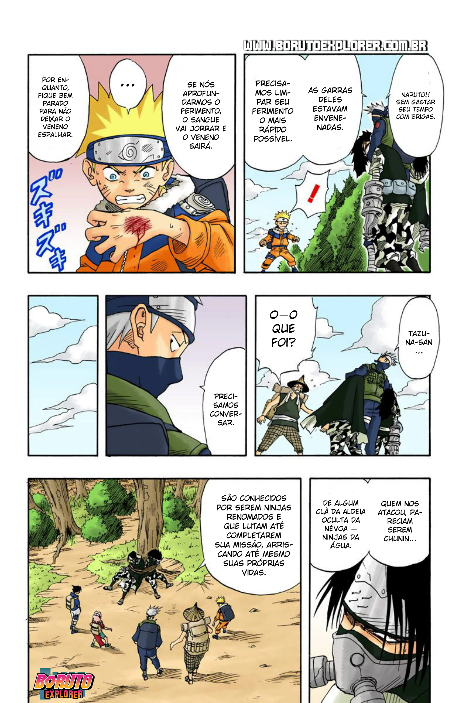 Read Naruto - Versão Colorida Oficial Manga Online