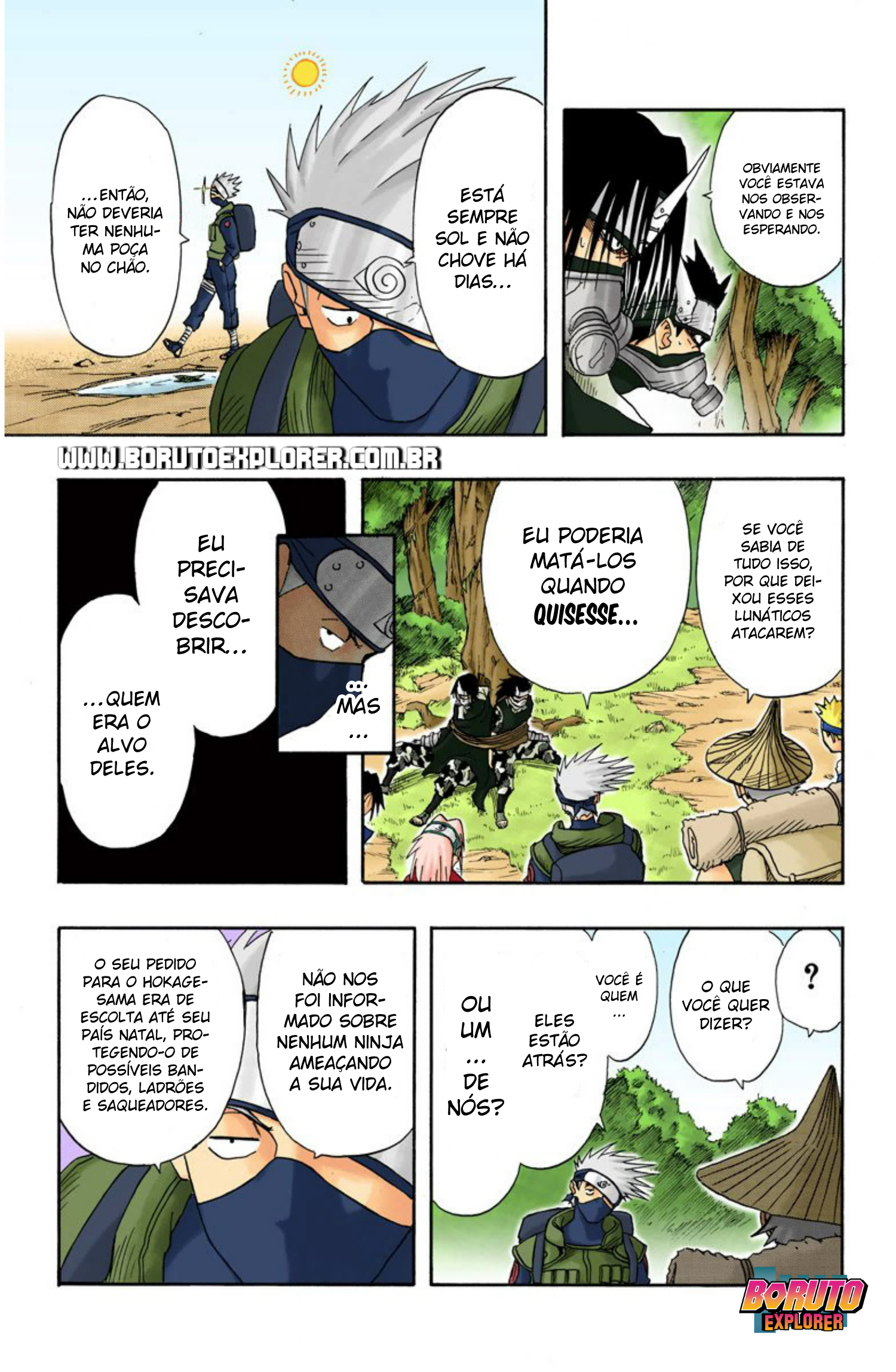 Read Naruto - Versão Colorida Oficial Manga Online