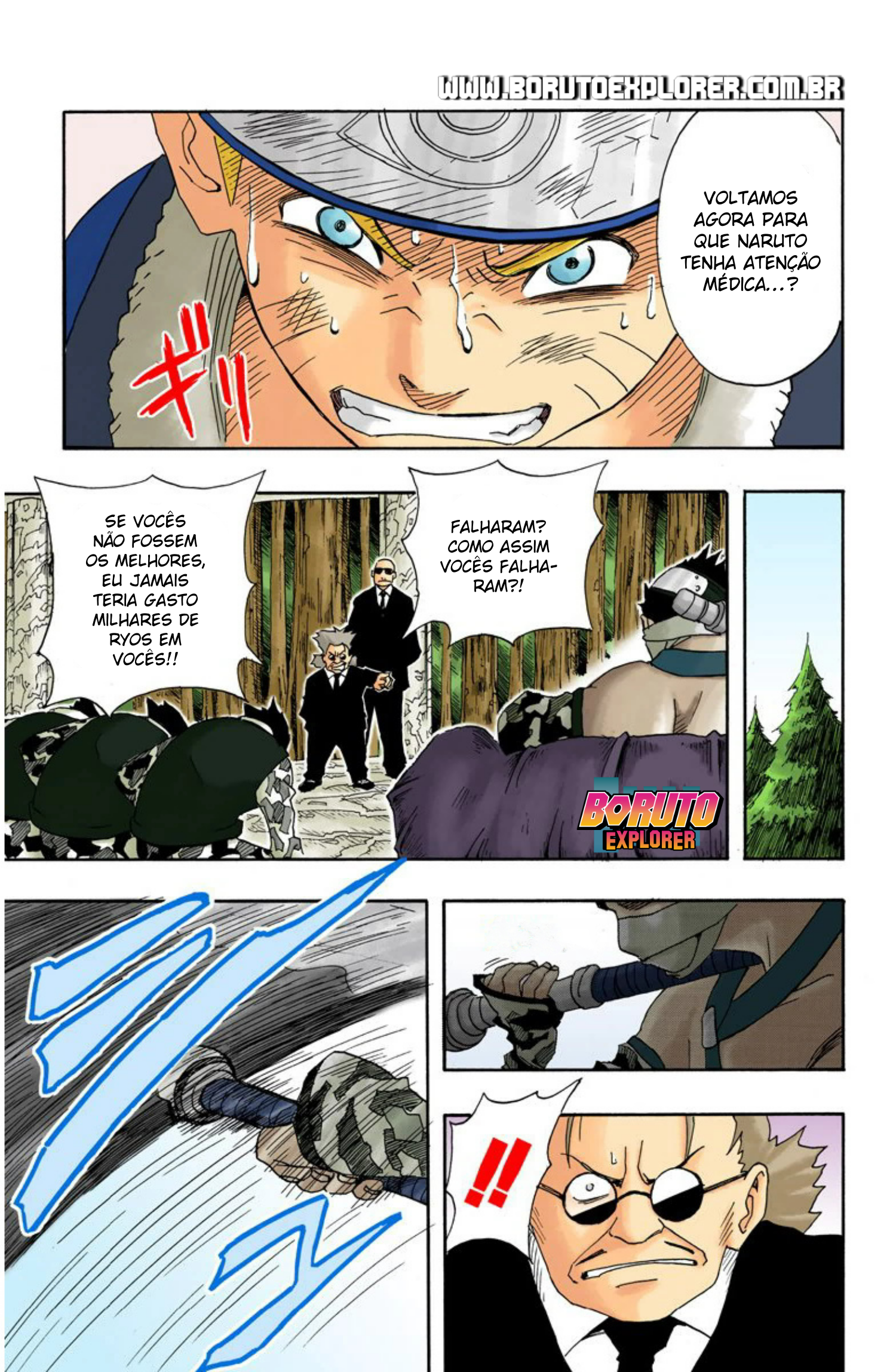 Read Naruto - Versão Colorida Oficial Manga Online