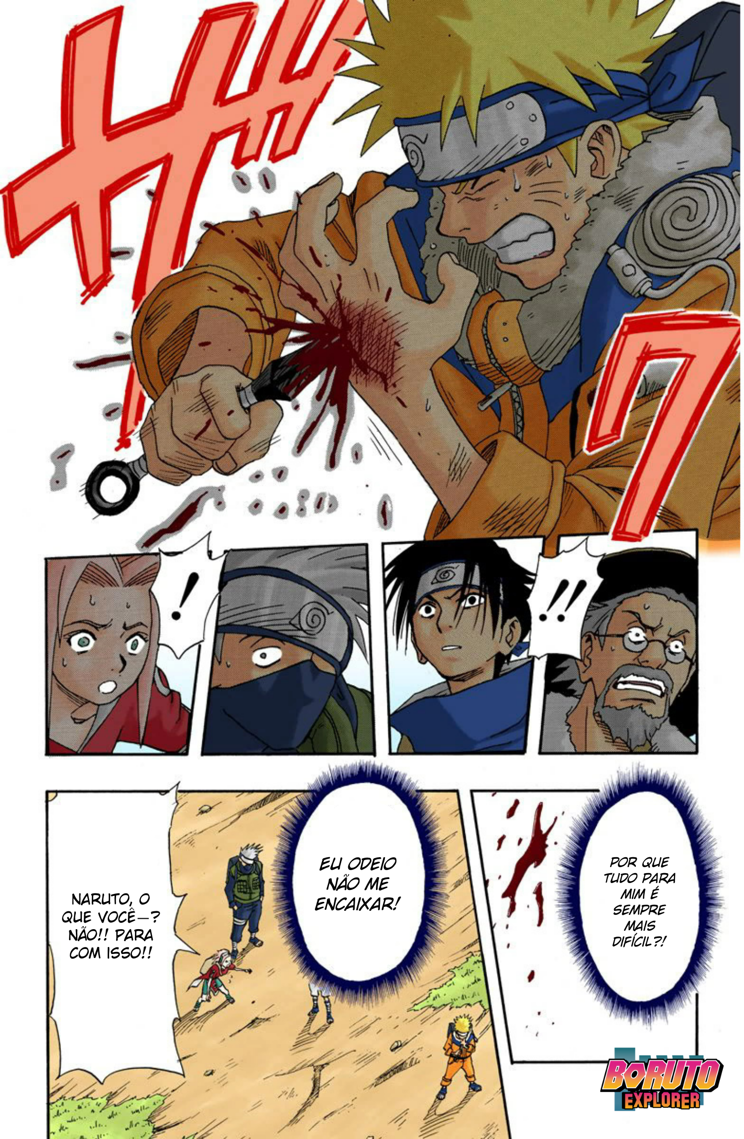 Read Naruto - Versão Colorida Oficial Manga Online