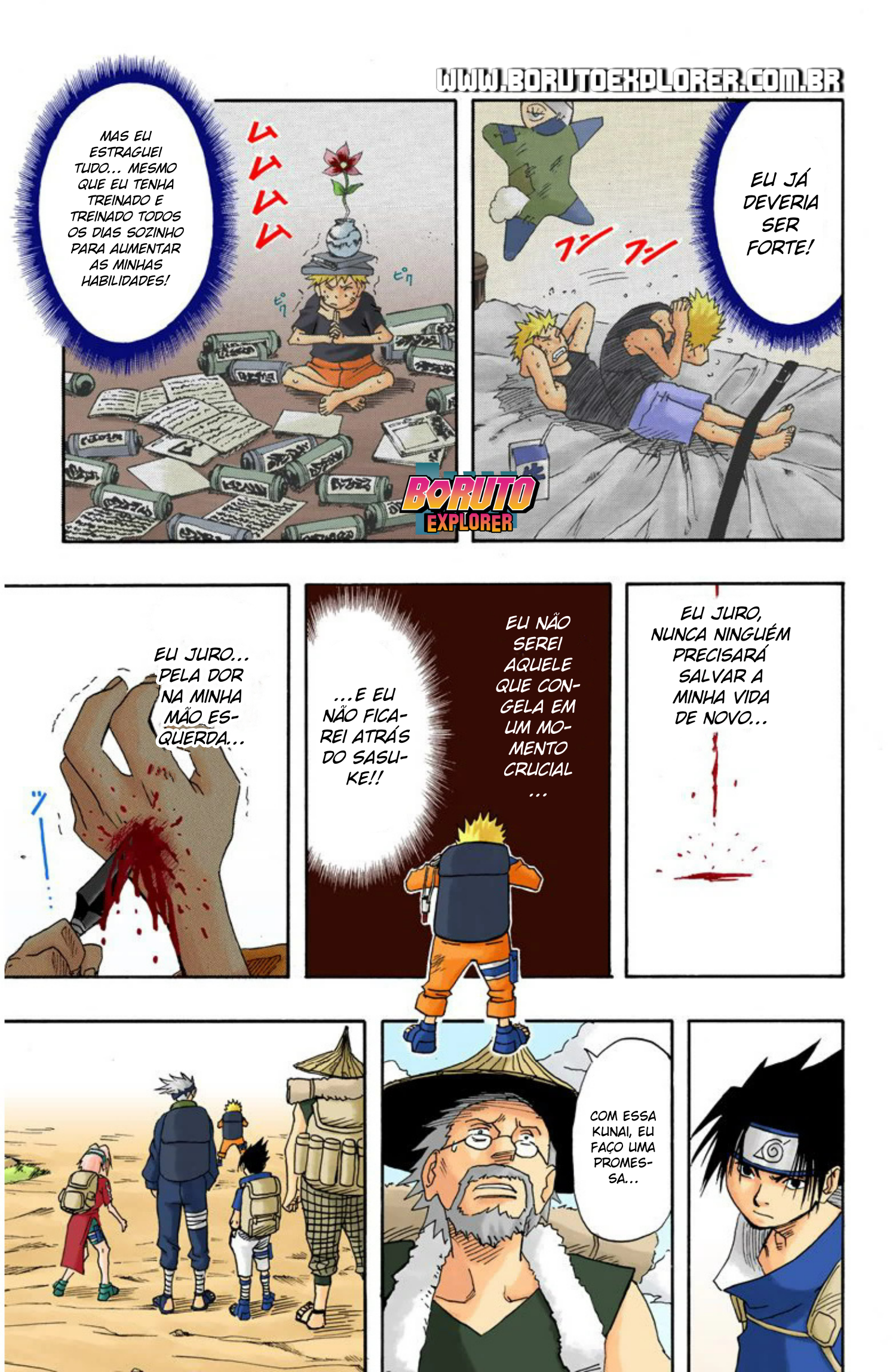Read Naruto - Versão Colorida Oficial Manga Online