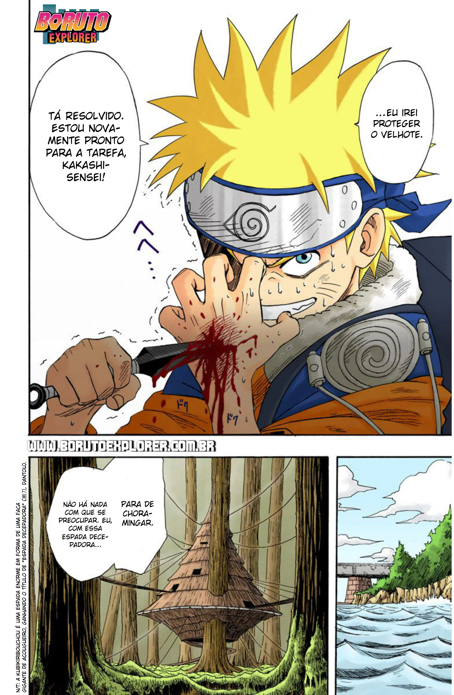 Read Naruto - Versão Colorida Oficial Manga Online