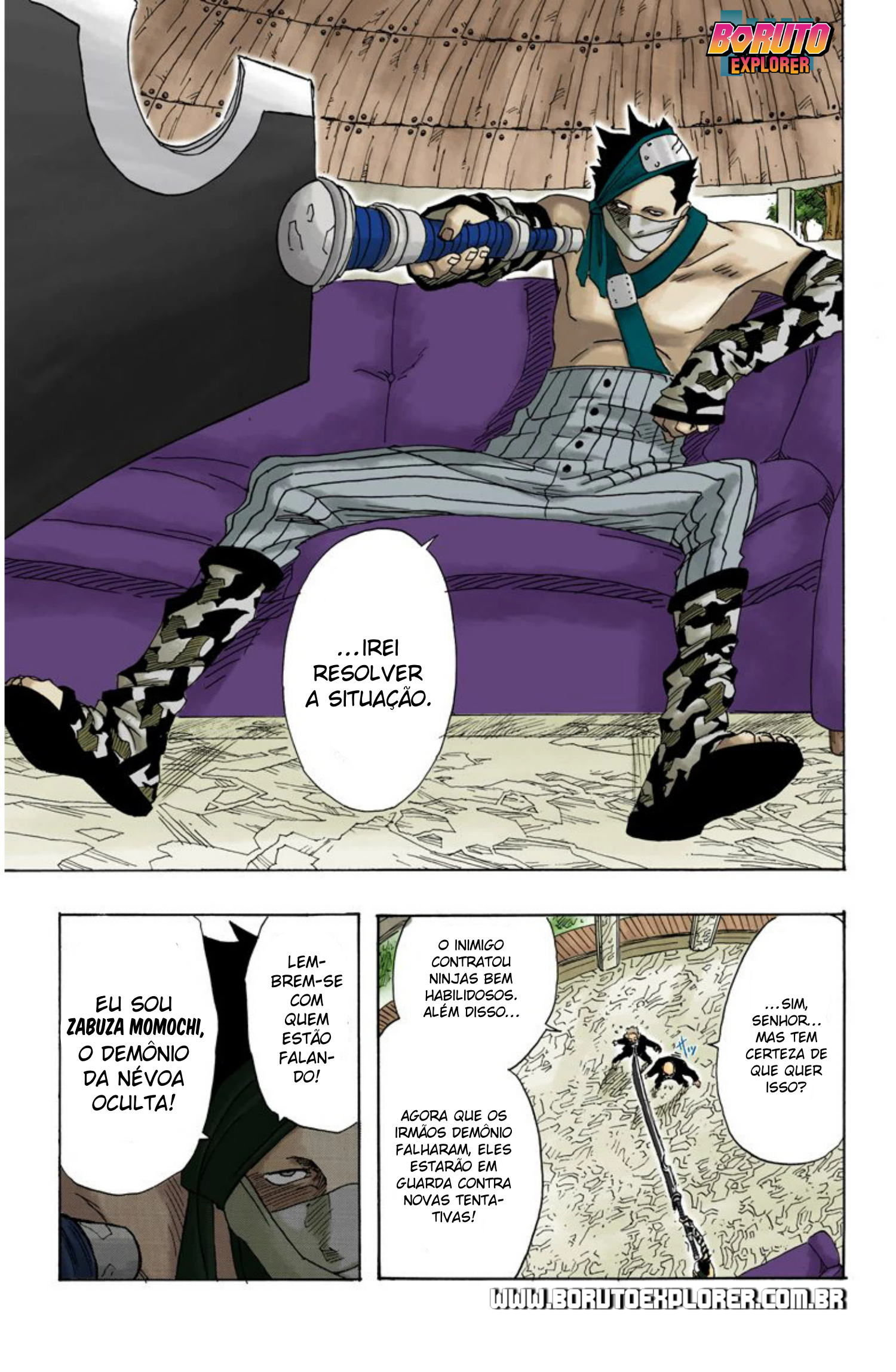 Read Naruto - Versão Colorida Oficial Manga Online