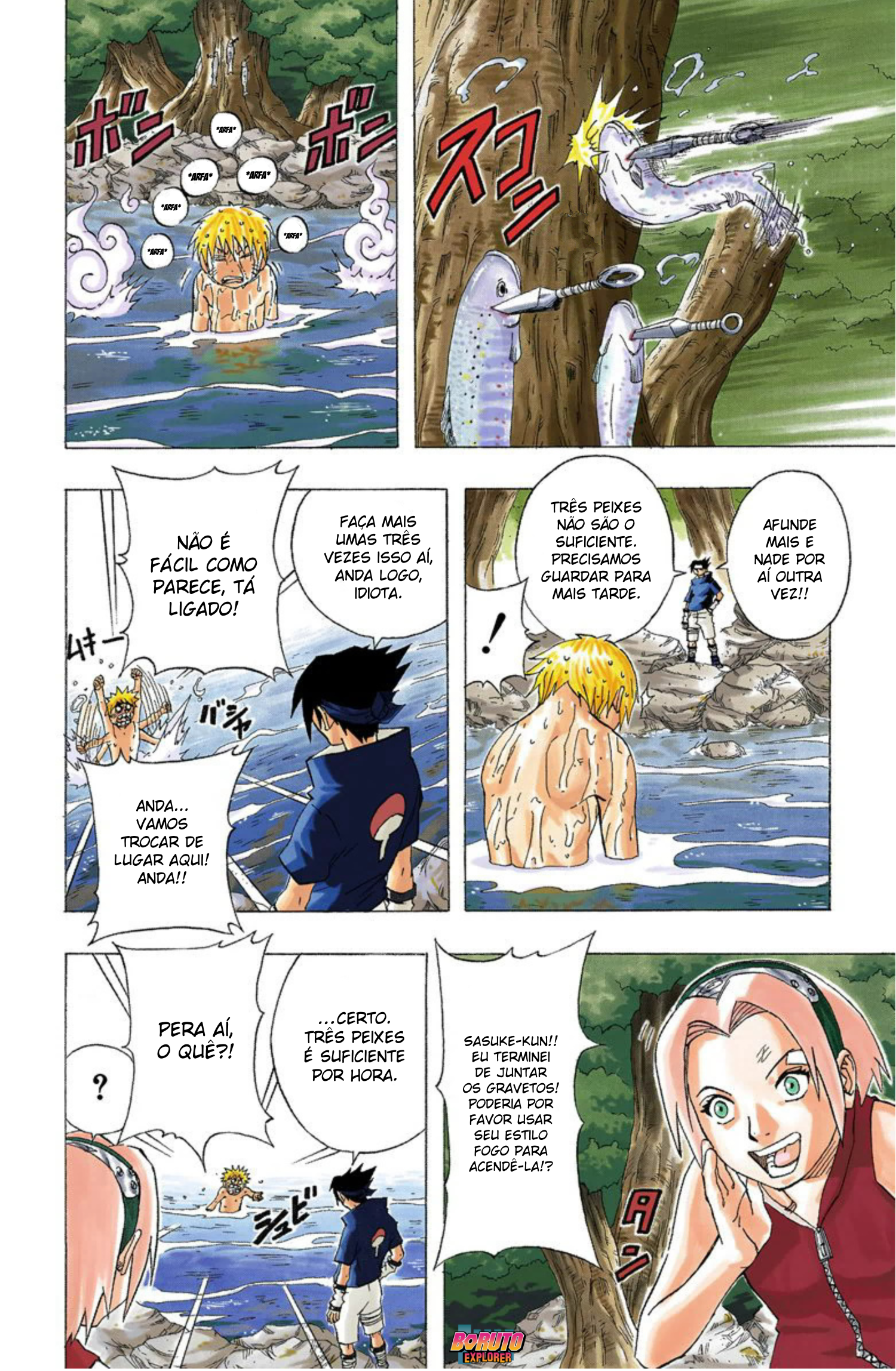 Read Naruto - Versão Colorida Oficial Manga Online
