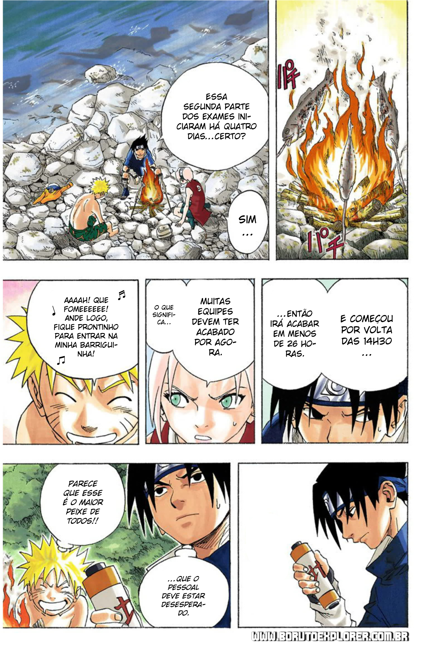 Read Naruto - Versão Colorida Oficial Manga Online