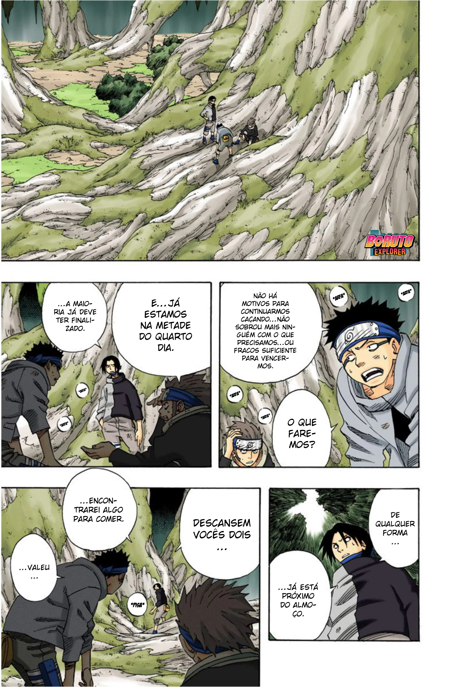 Read Naruto - Versão Colorida Oficial Manga Online