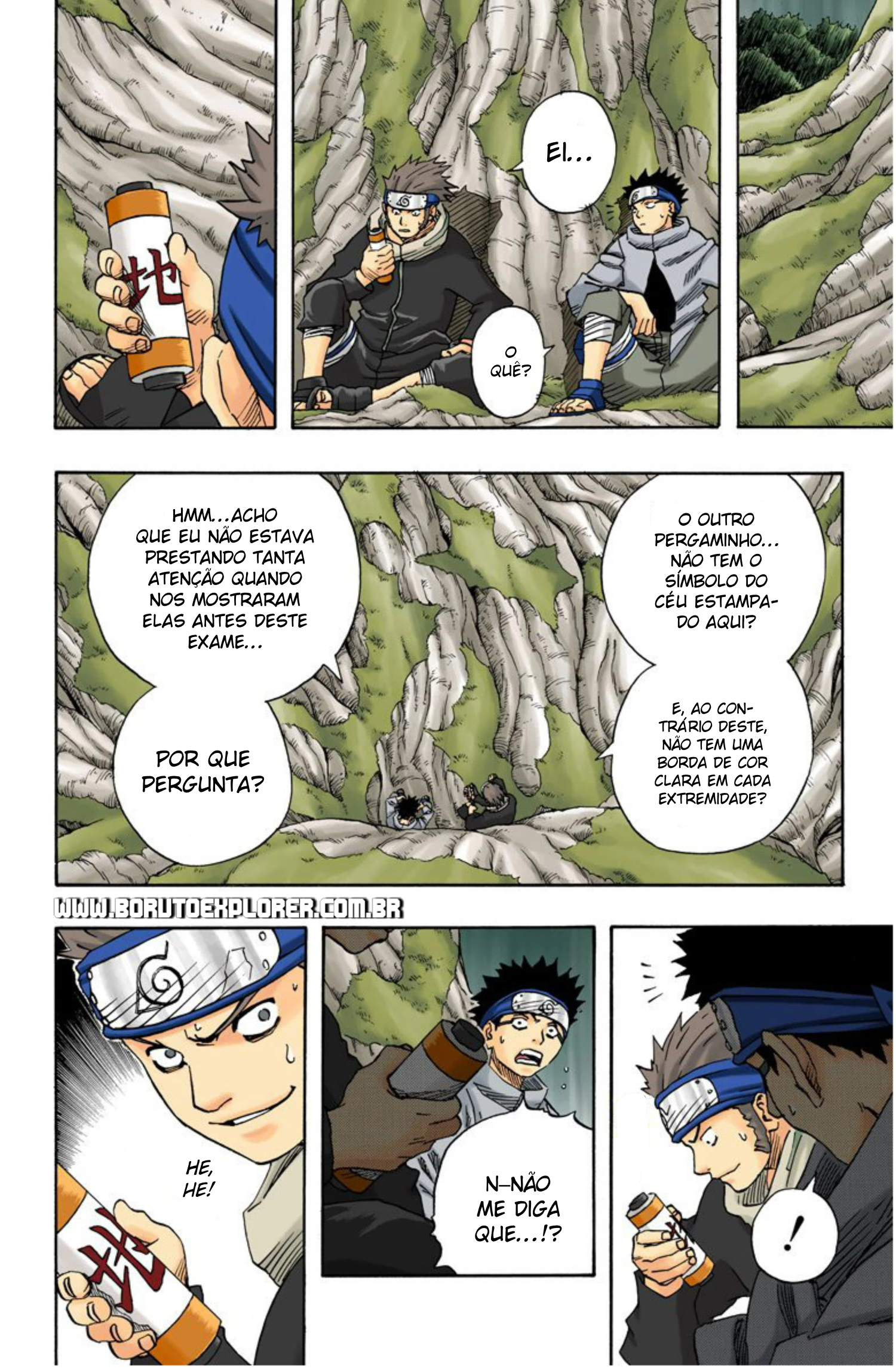 Read Naruto - Versão Colorida Oficial Manga Online