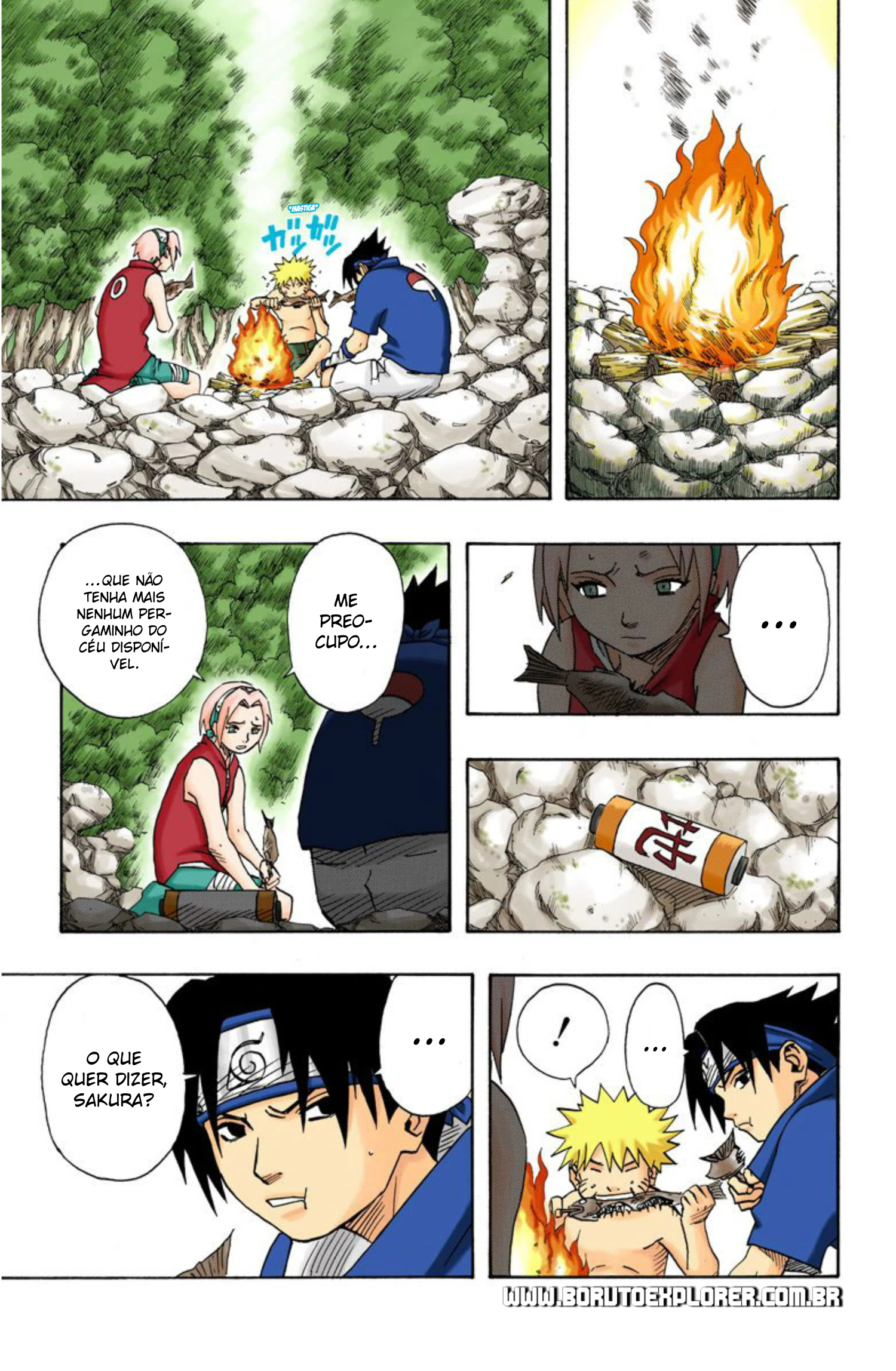Read Naruto - Versão Colorida Oficial Manga Online