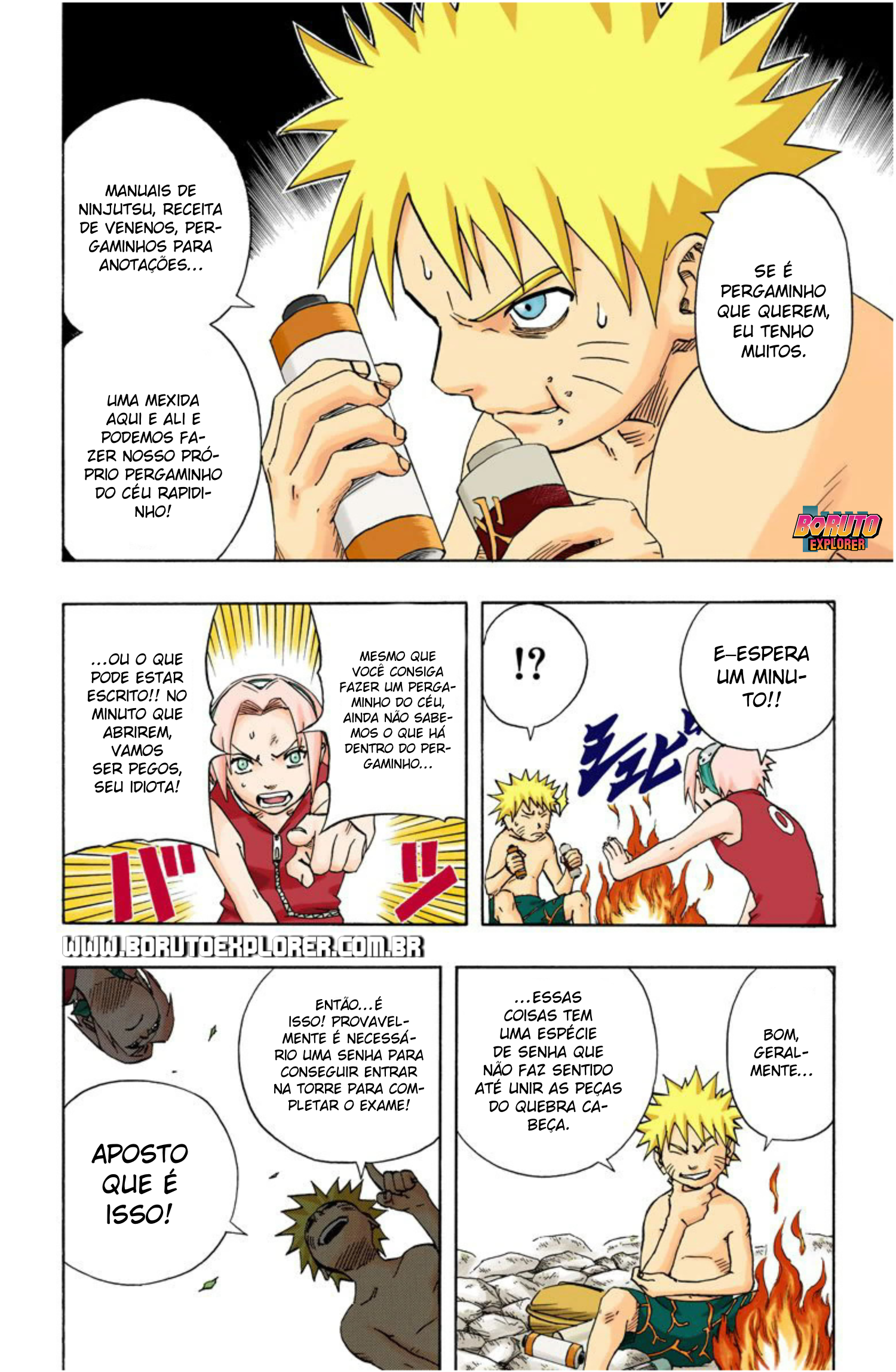 Read Naruto - Versão Colorida Oficial Manga Online