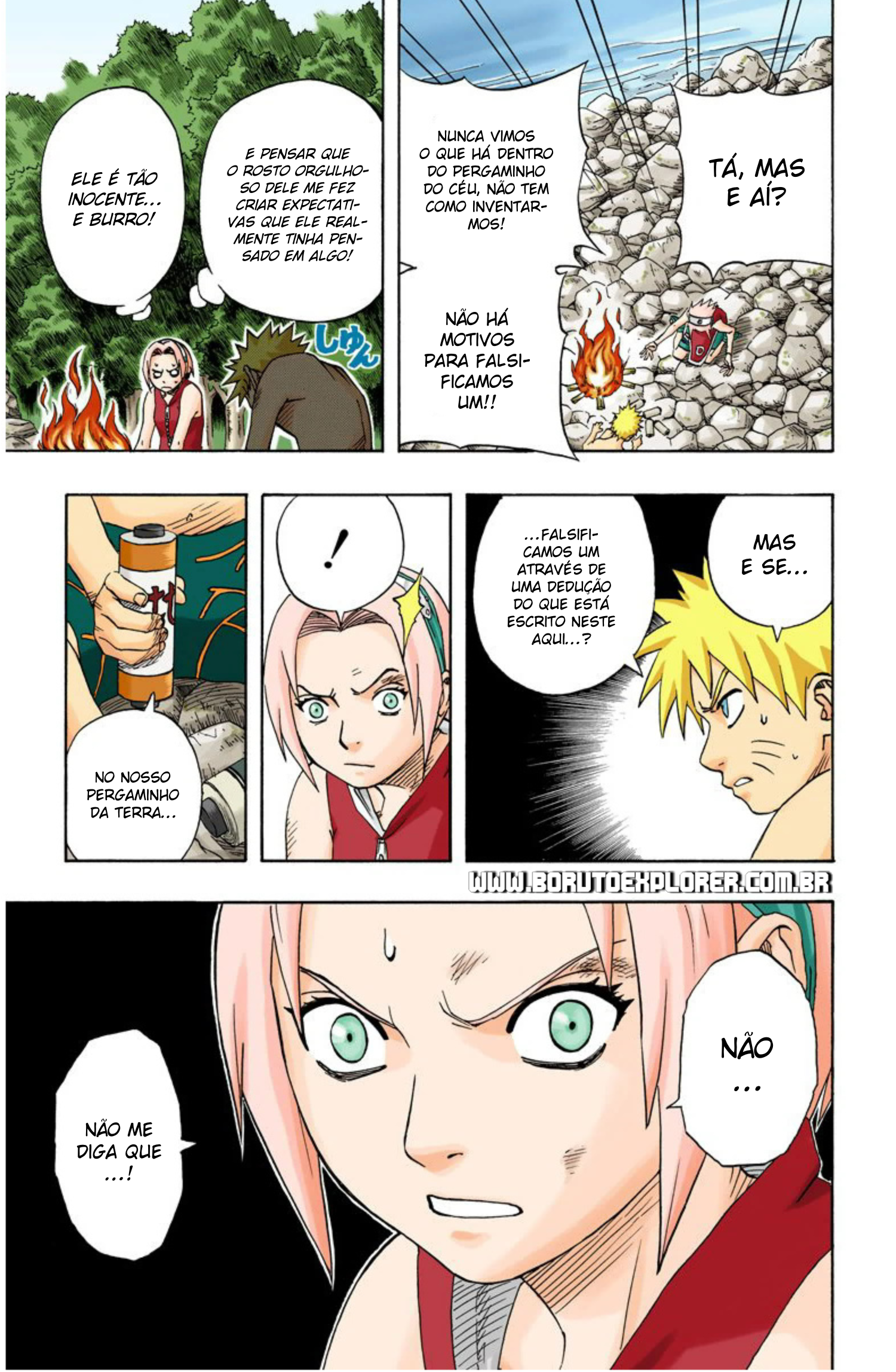 Read Naruto - Versão Colorida Oficial Manga Online